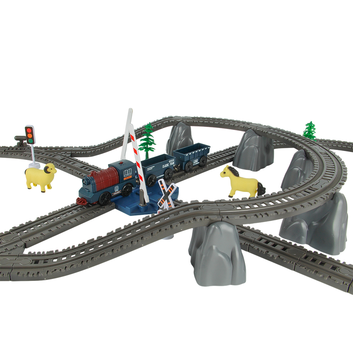 Набор железнодорожный Veld Co 115 см 135615 - фото 3