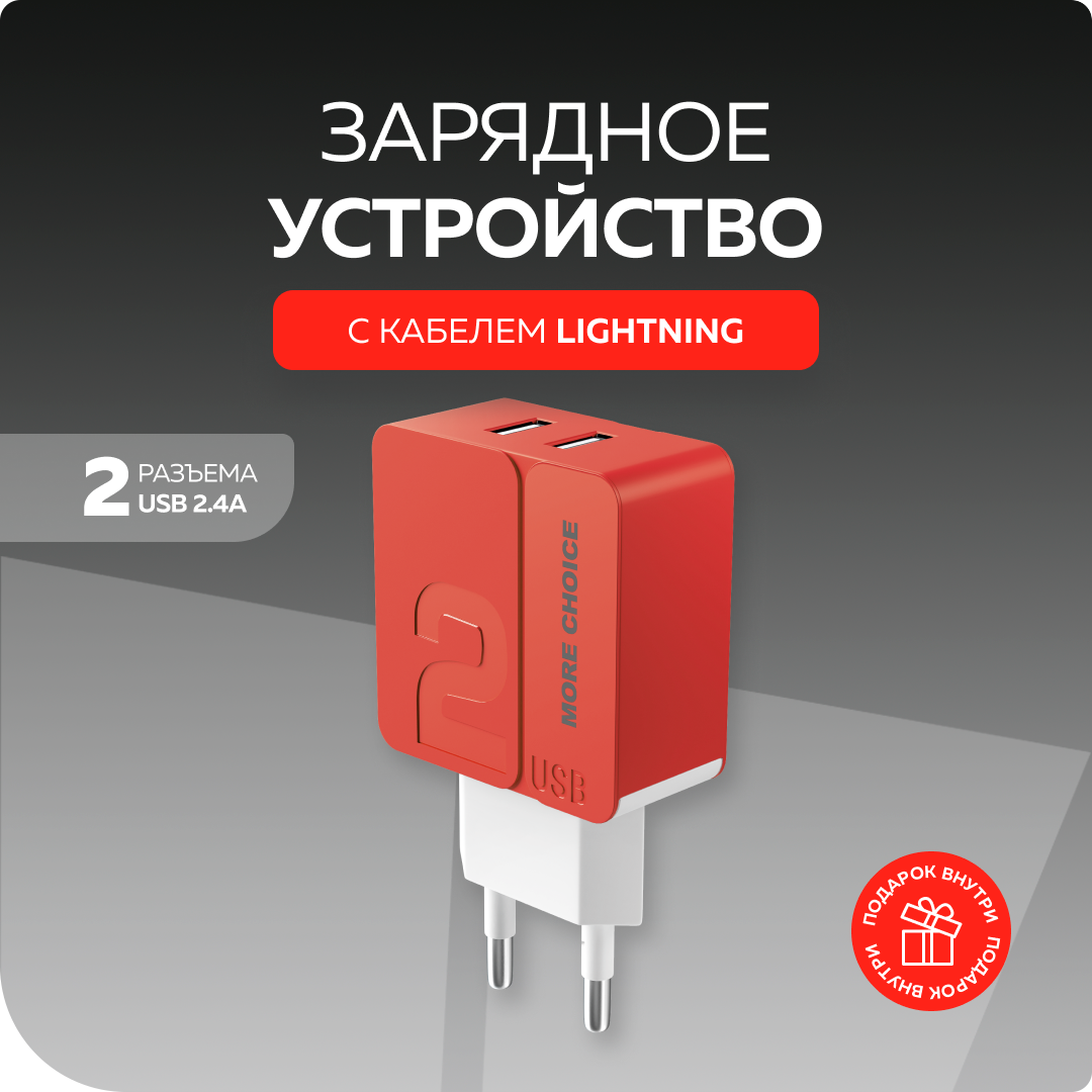 Сетевое зарядное устройство More Choice NC46i - фото 2