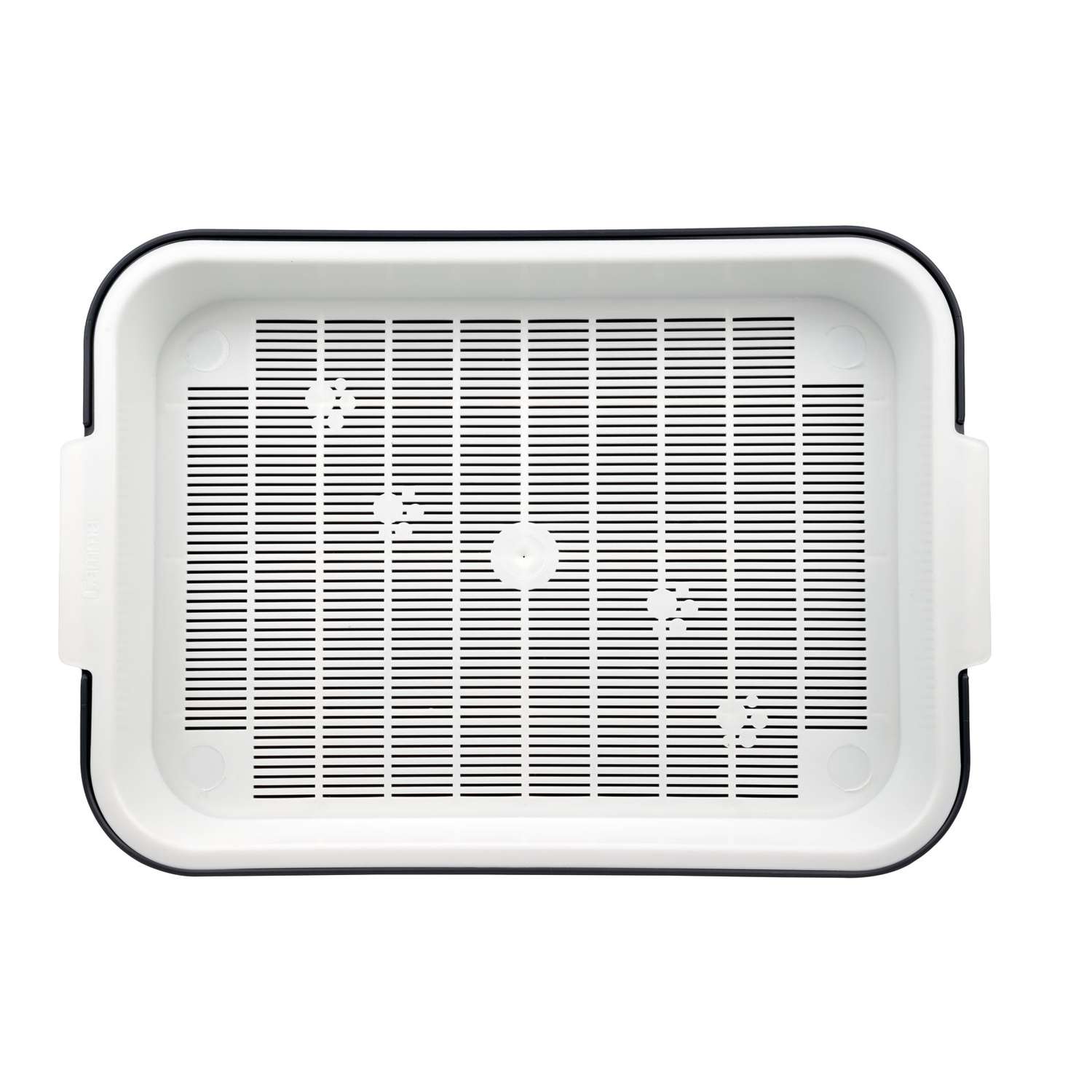 Туалет для кошек Gamma Эстет с сеткой 38-28-6.2см - фото 3