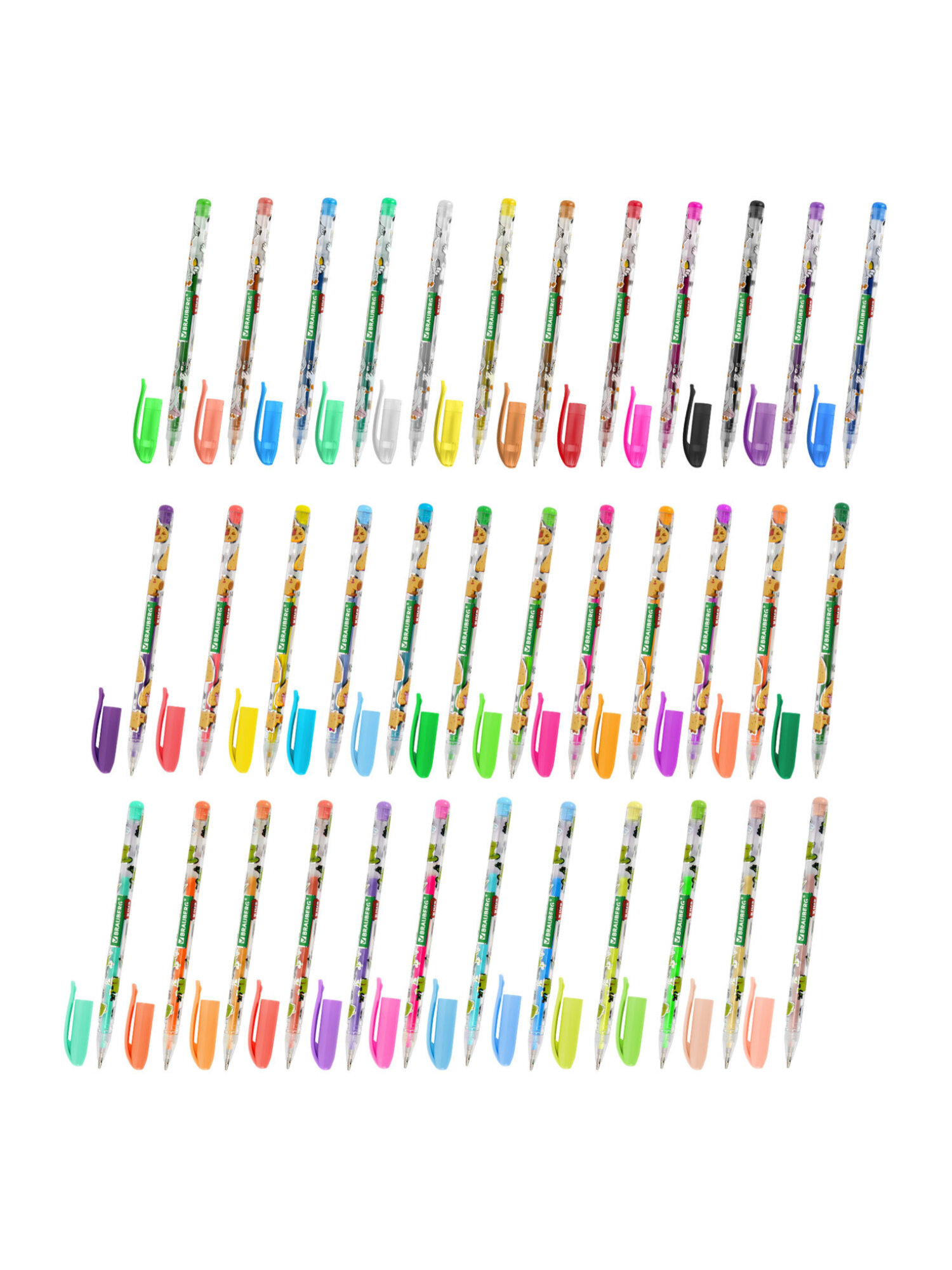 Ручка гелевая Brauberg 36 шт. - фото 9