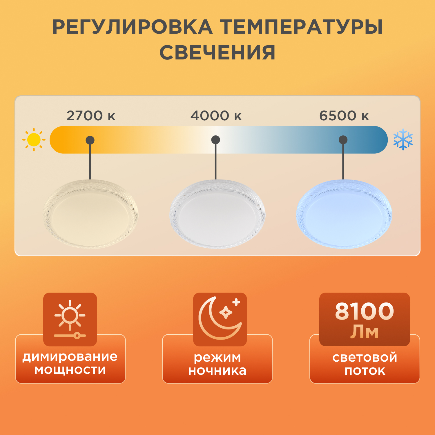 Ночник REXANT Frame - фото 3