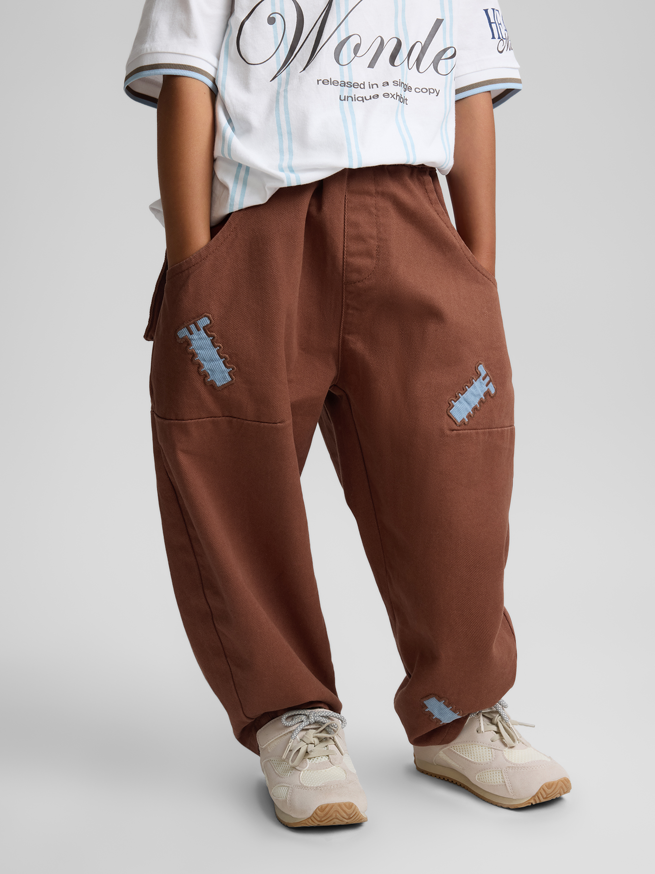 Джинсы Happy Baby 88654-1_brown - фото 1