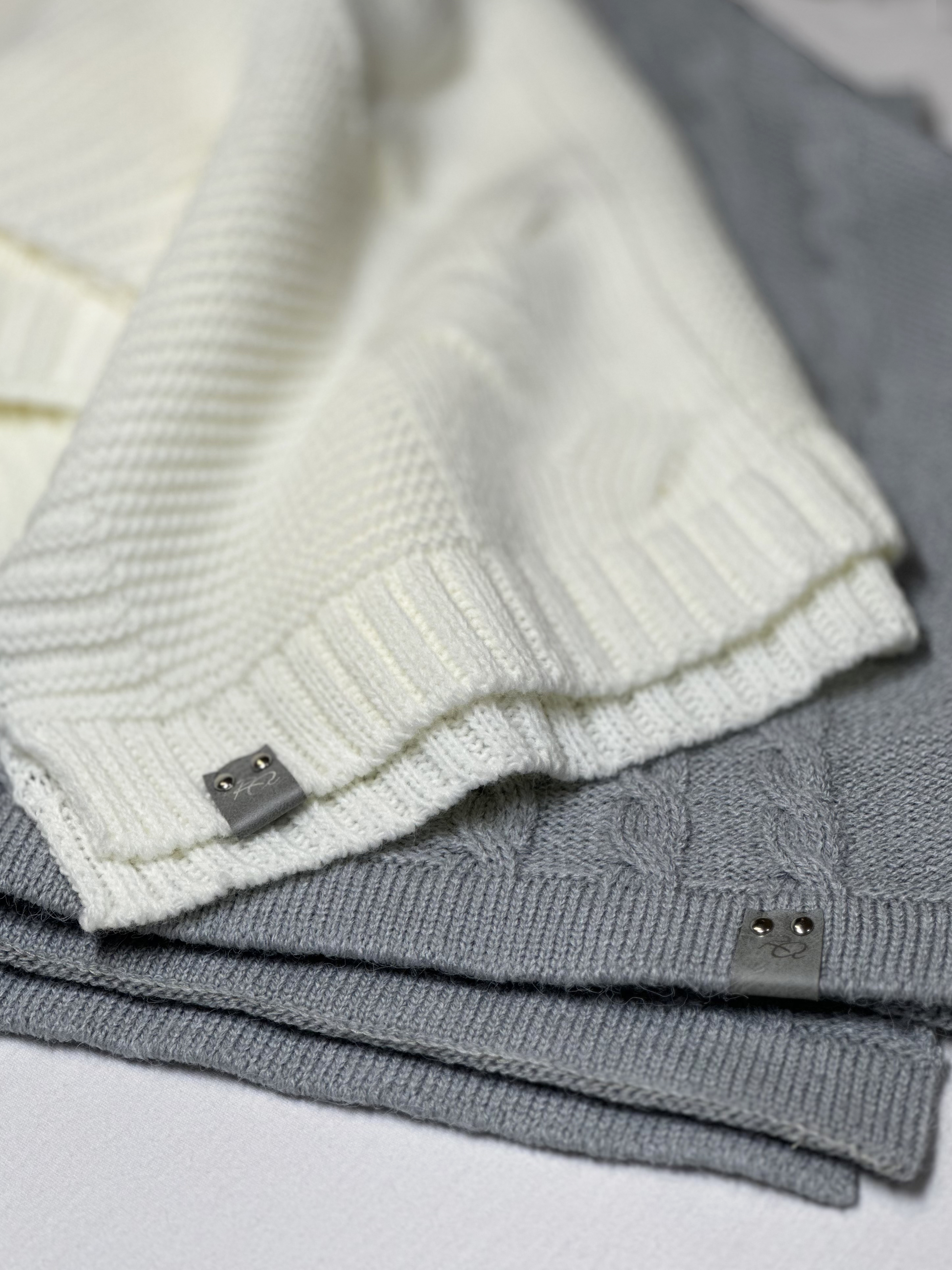 Плед RinaAmari 100 x 100 см шерсть - фото 4