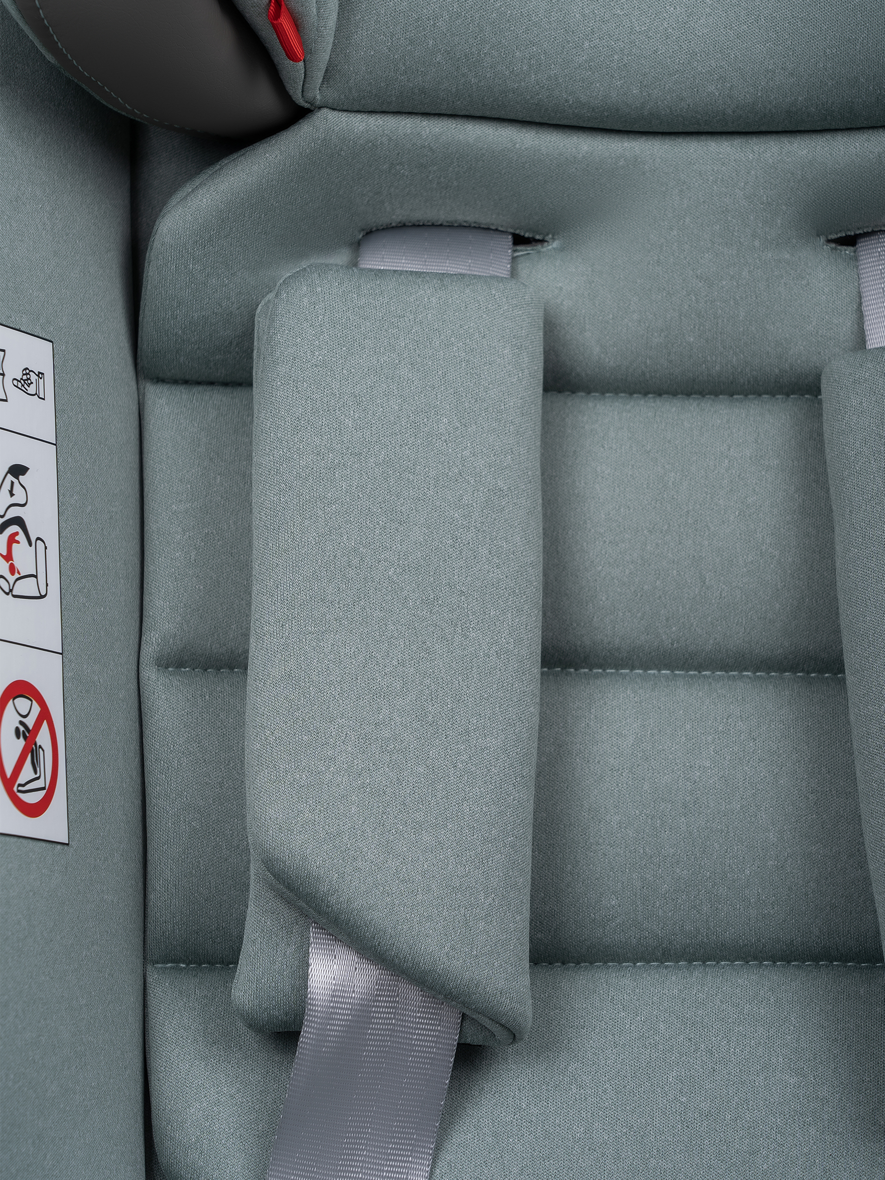 Автокресло Indigo Aero, шалфей Isofix 0+/1/2/3 (0-36 кг) - фото 16