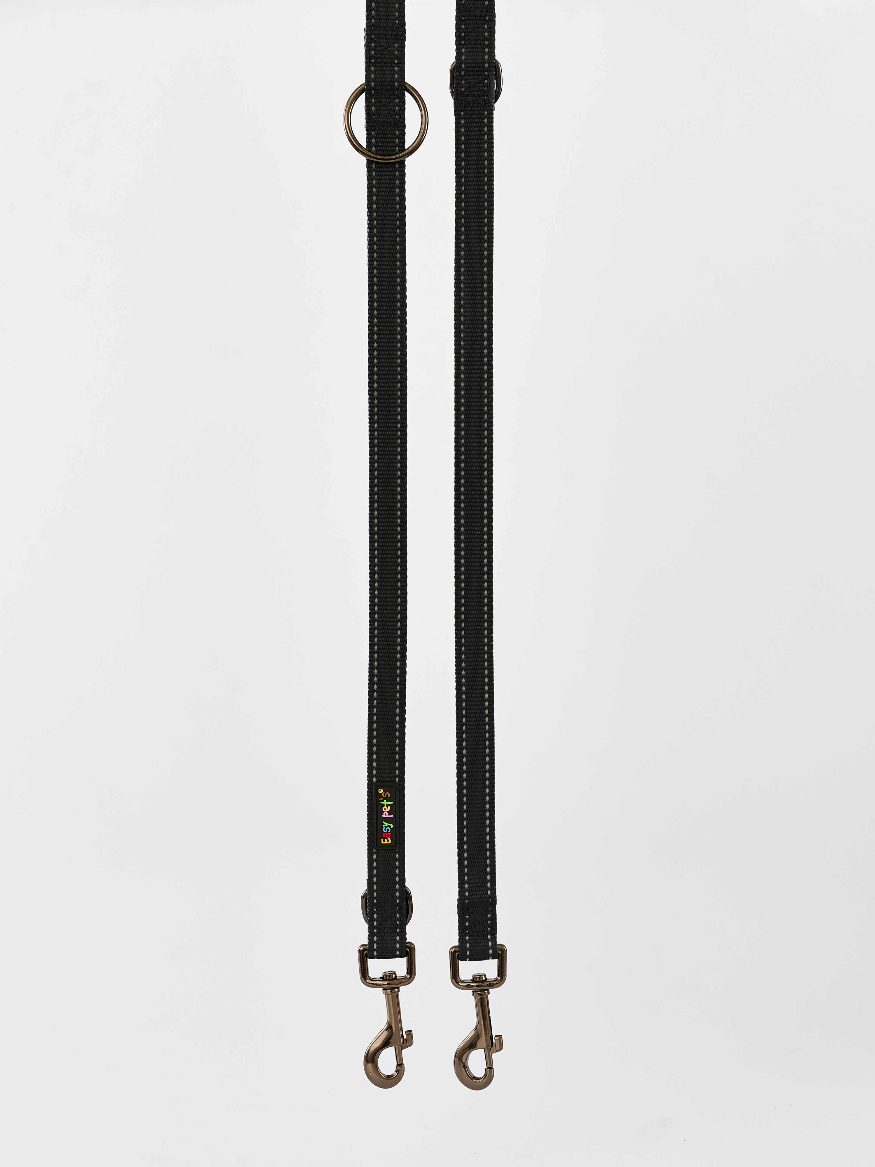 Поводок перестежка для собак Easy Pets 324 цвет Черный р-р S 1см 300см - фото 11