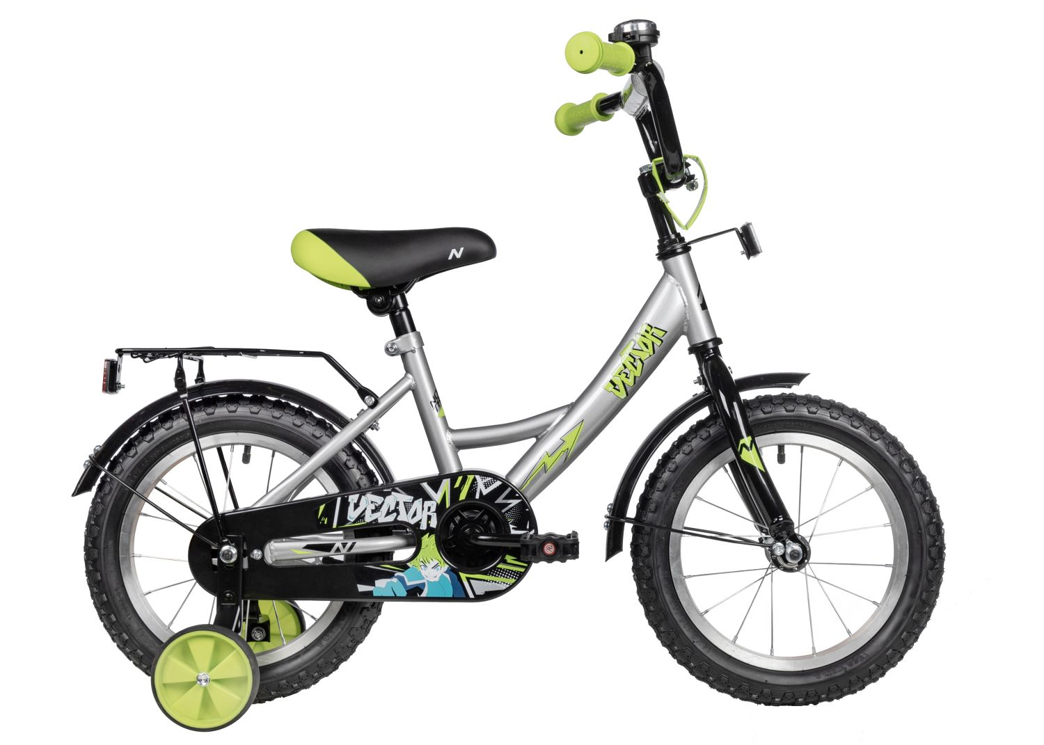 Двухколесный велосипед Novatrack 14 дюймов - фото 7