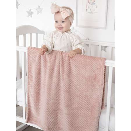 Плед для новорожденных Baby Nice 75х100 пыльная роза