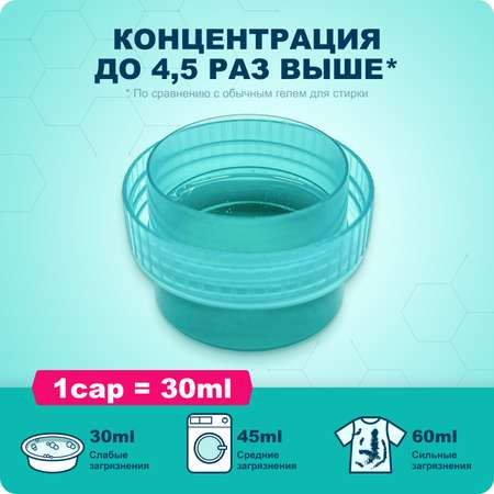 Гель для стирки цветного белья Ottaku 5in1 Effect концентрированный с технологией защиты цвета 990мл