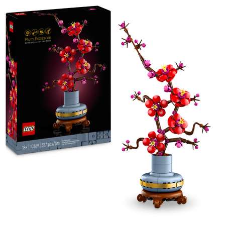 Конструктор LEGO Botanicals Цветение сливы блочный