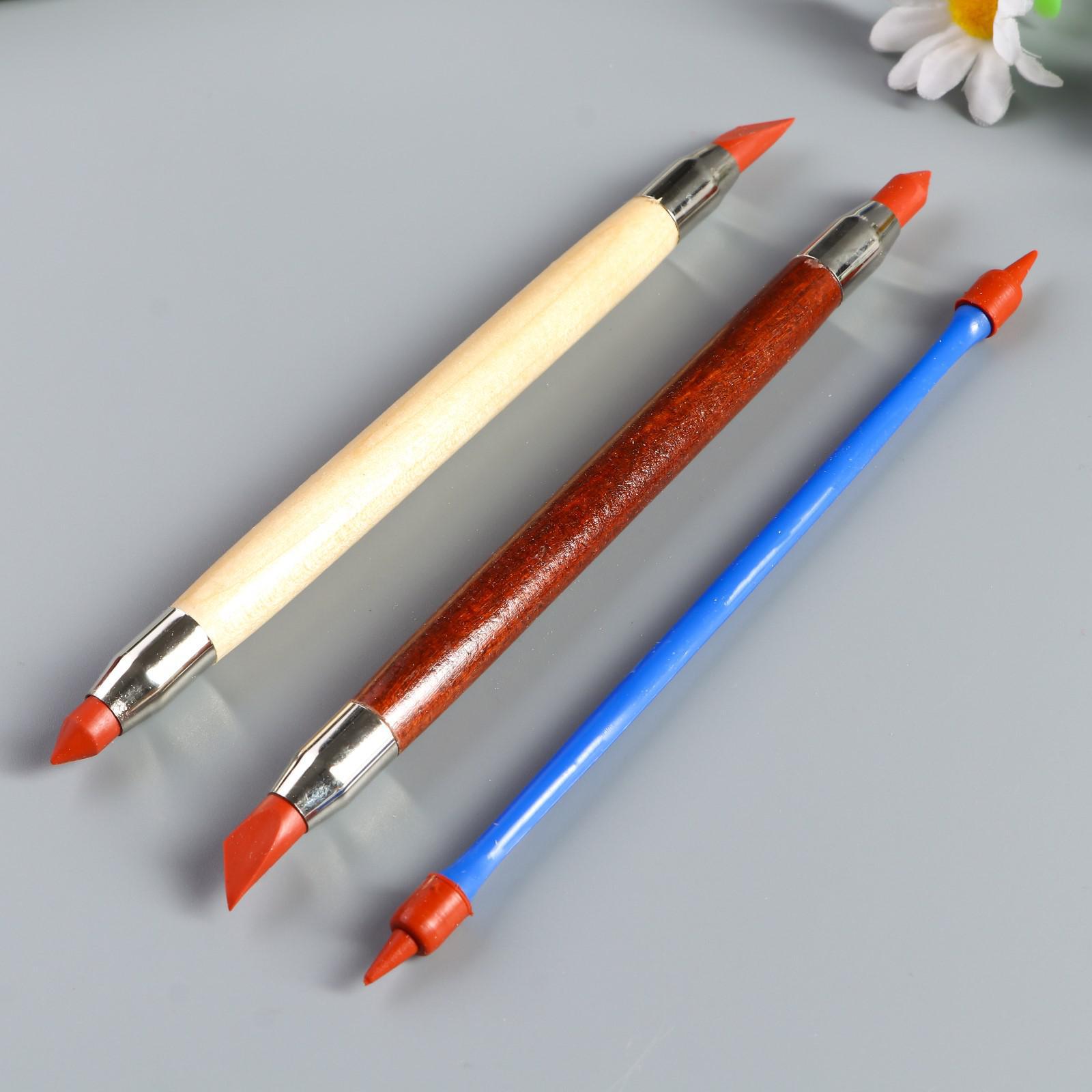 Инструмент для моделирования для лепки Sima-Land 3 шт. - фото 3