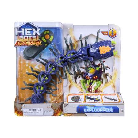 Насекомое РУ HEX BOTS Многоножка взрывная