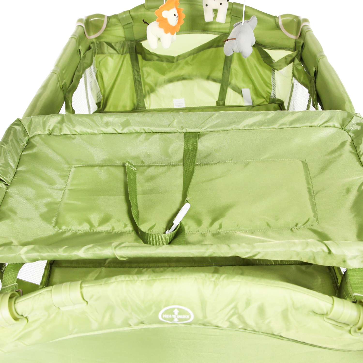 Манеж-кровать Babyton Dreamy Green P610 - фото 9