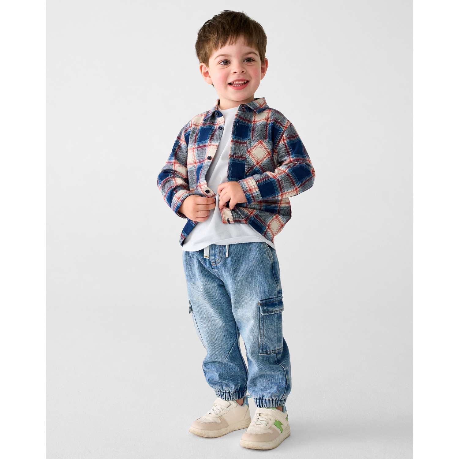 Утеплённые джинсы BabyGo W25BG4BBP0901ib66 - фото 1