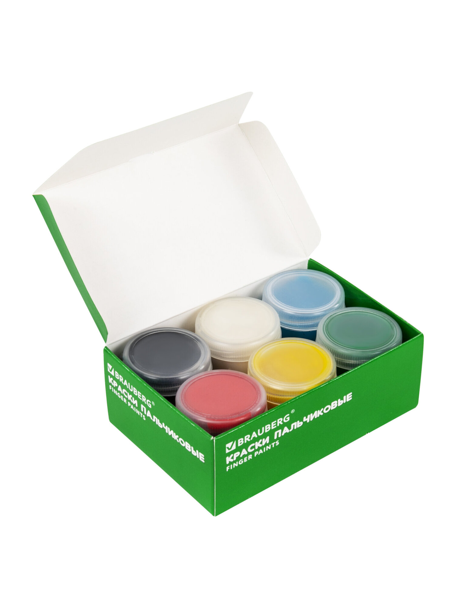 Краски пальчиковые Brauberg 6 цв. - фото 11