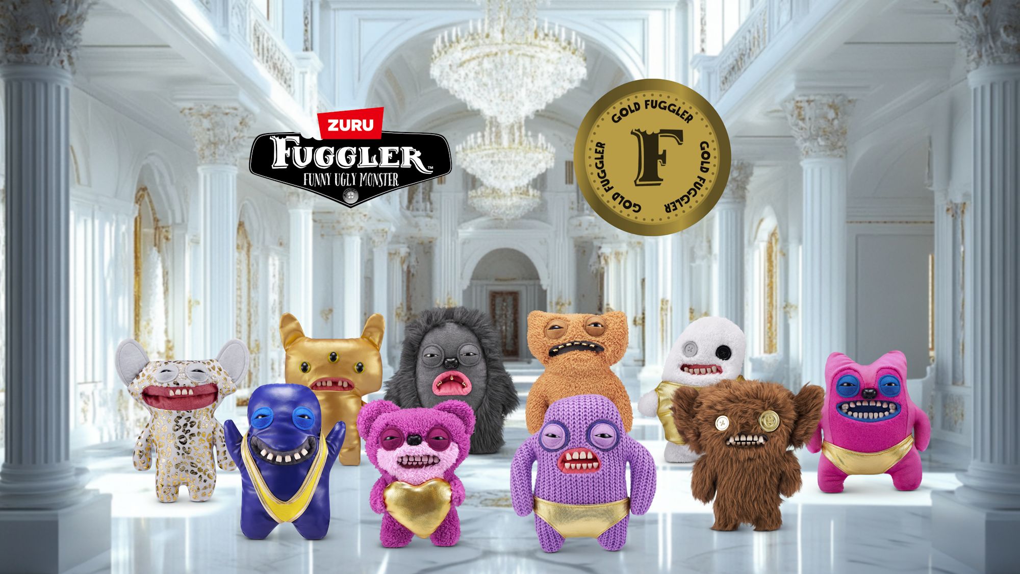 Игрушка мягкая FUGGLER Монстр Золотое сердце Золотоискатели 24см 15708L - фото 10
