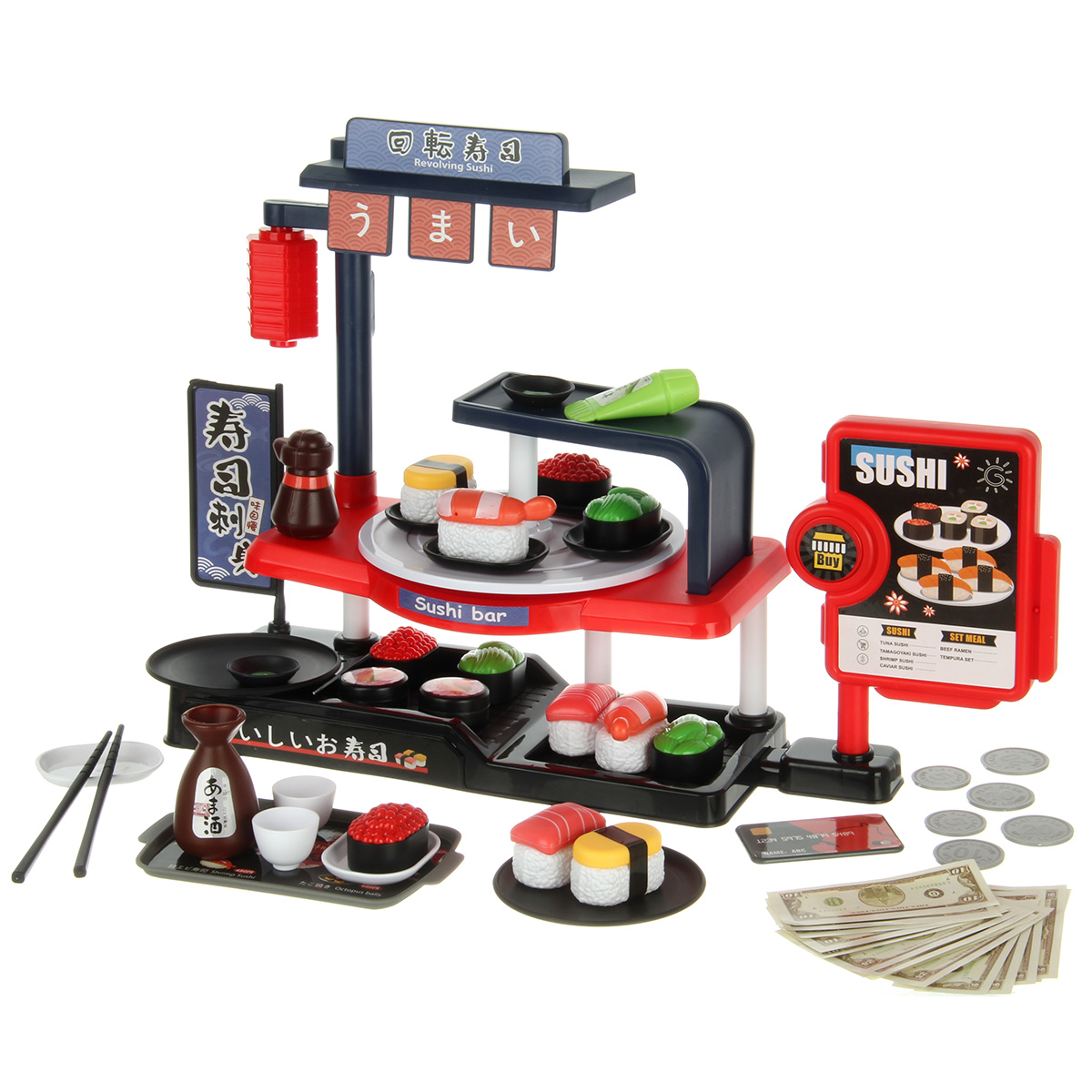 Игровой набор Veld Co прилавок, продукты - фото 3