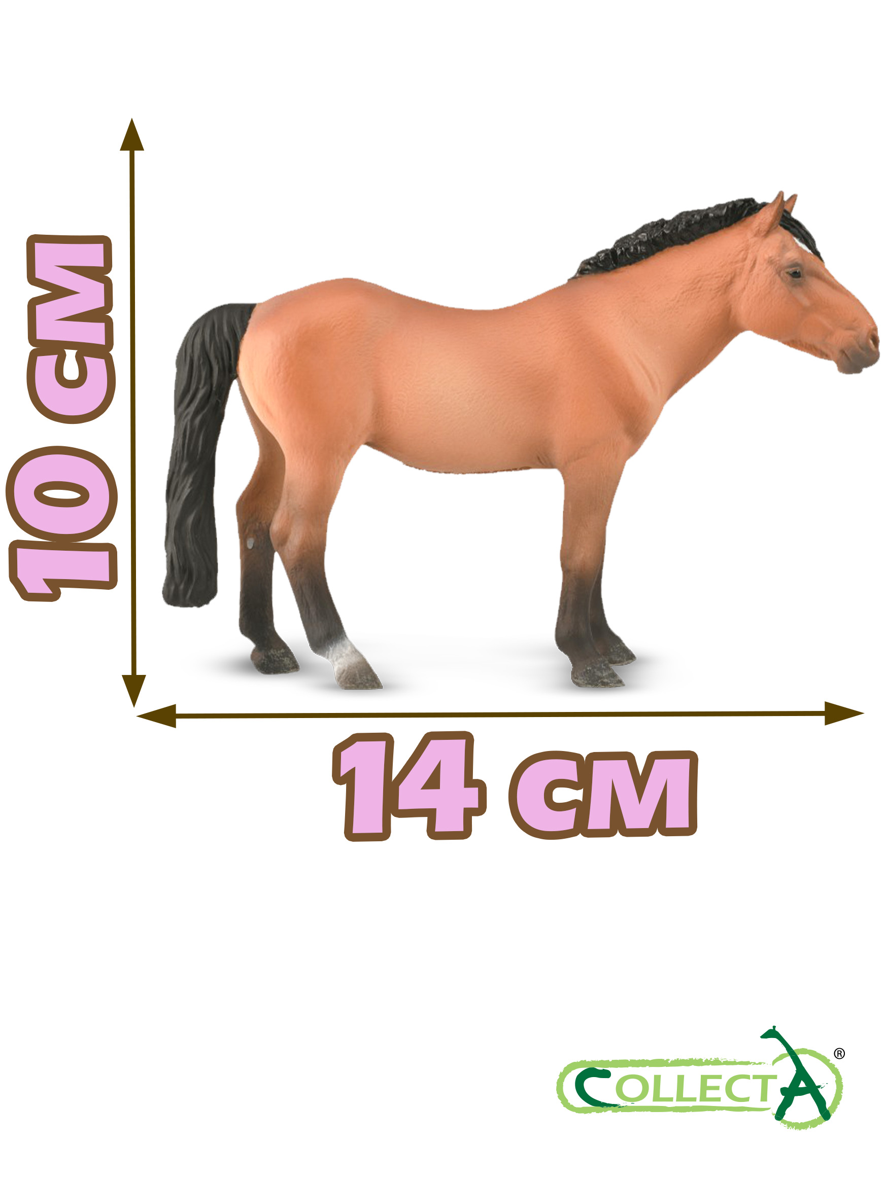 Фигурка Collecta Монгольский жеребец - фото 2