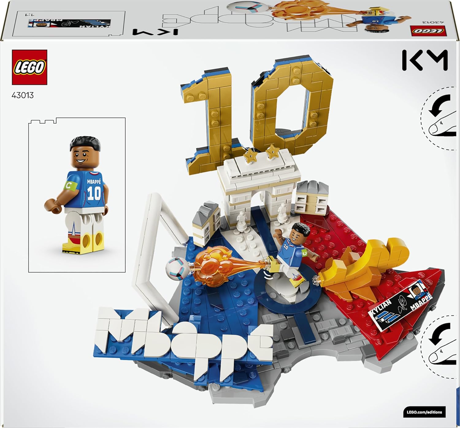 Конструктор LEGO Editions Мбаппе-лучшие моменты 490 дет. - фото 6