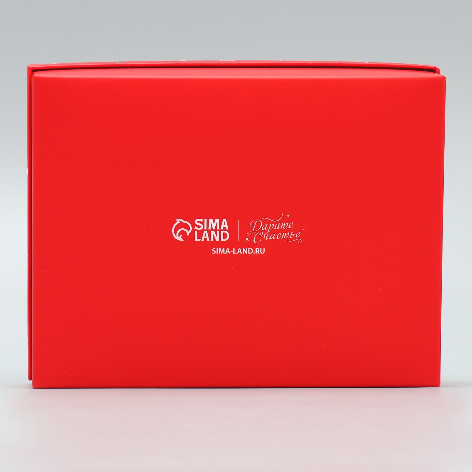 Коробка подарочная Дарите Счастье "С Новым годом", красная, 16,5 × 12,5 х 5 см - фото 6