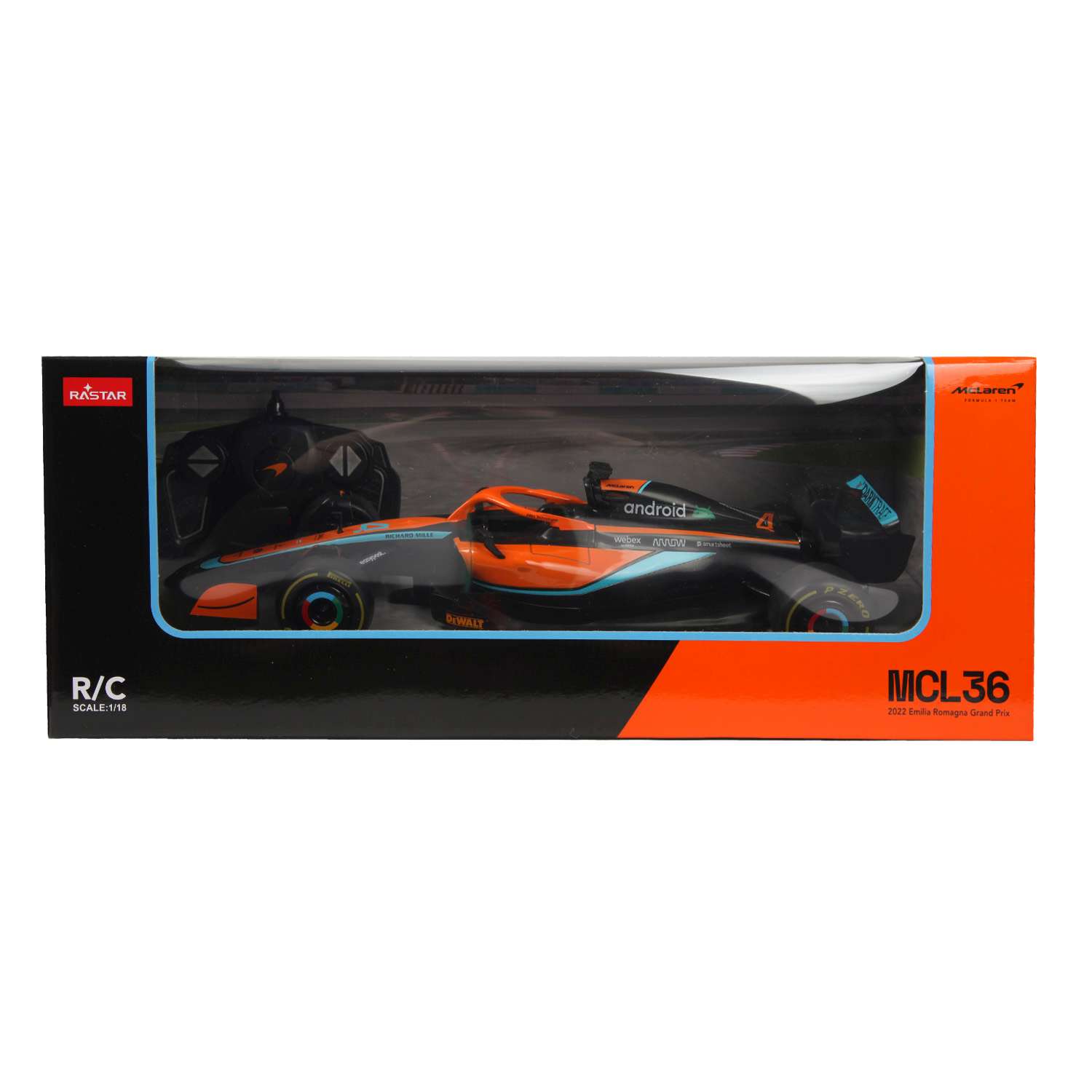 Болид РУ Rastar McLaren 1:18 - фото 3