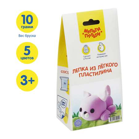Пластилин Мульти Пульти