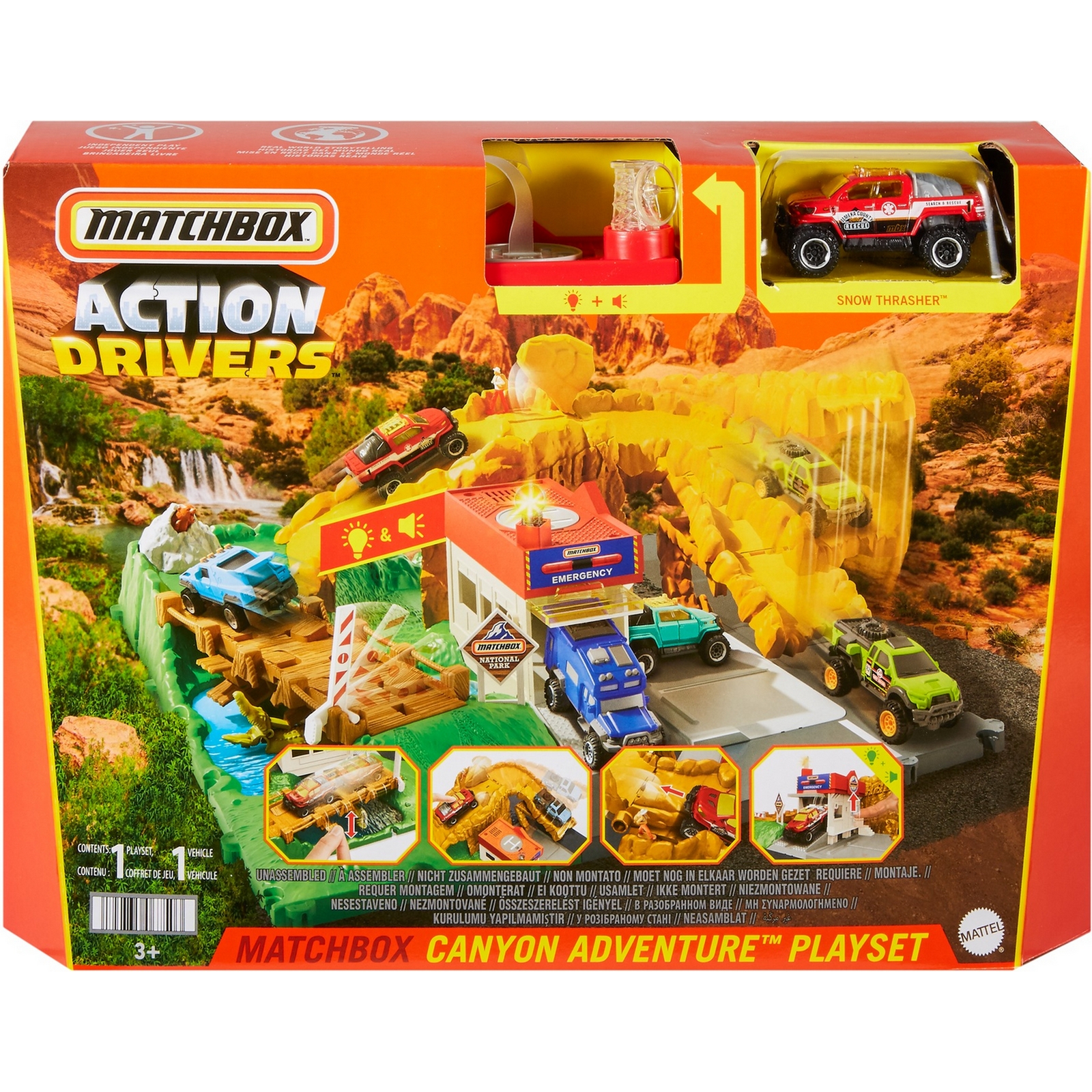 Конструктор Matchbox Горные спасатели - фото 16