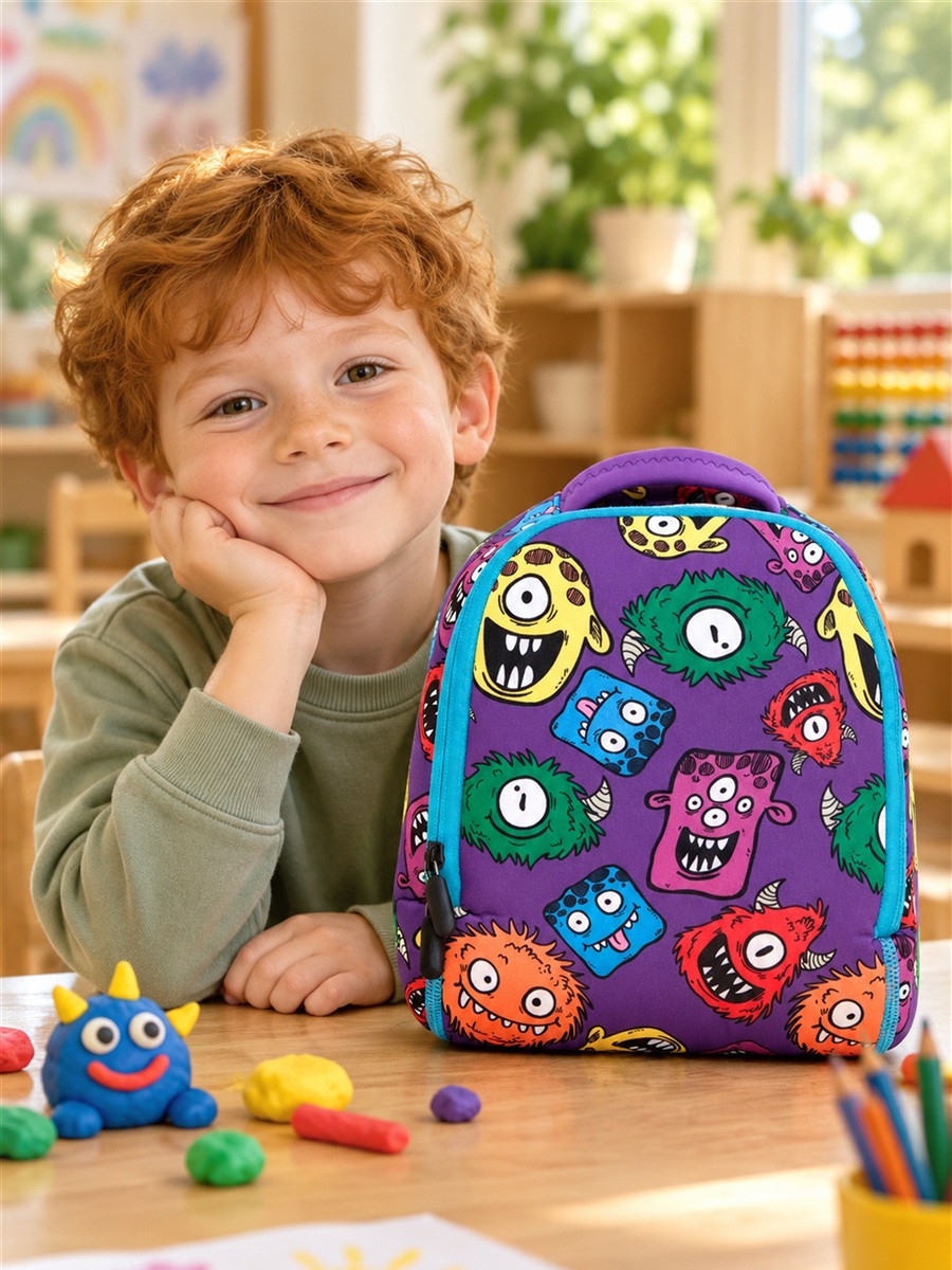 Рюкзак микробы PIFPAF KIDS 12-0207S - фото 3