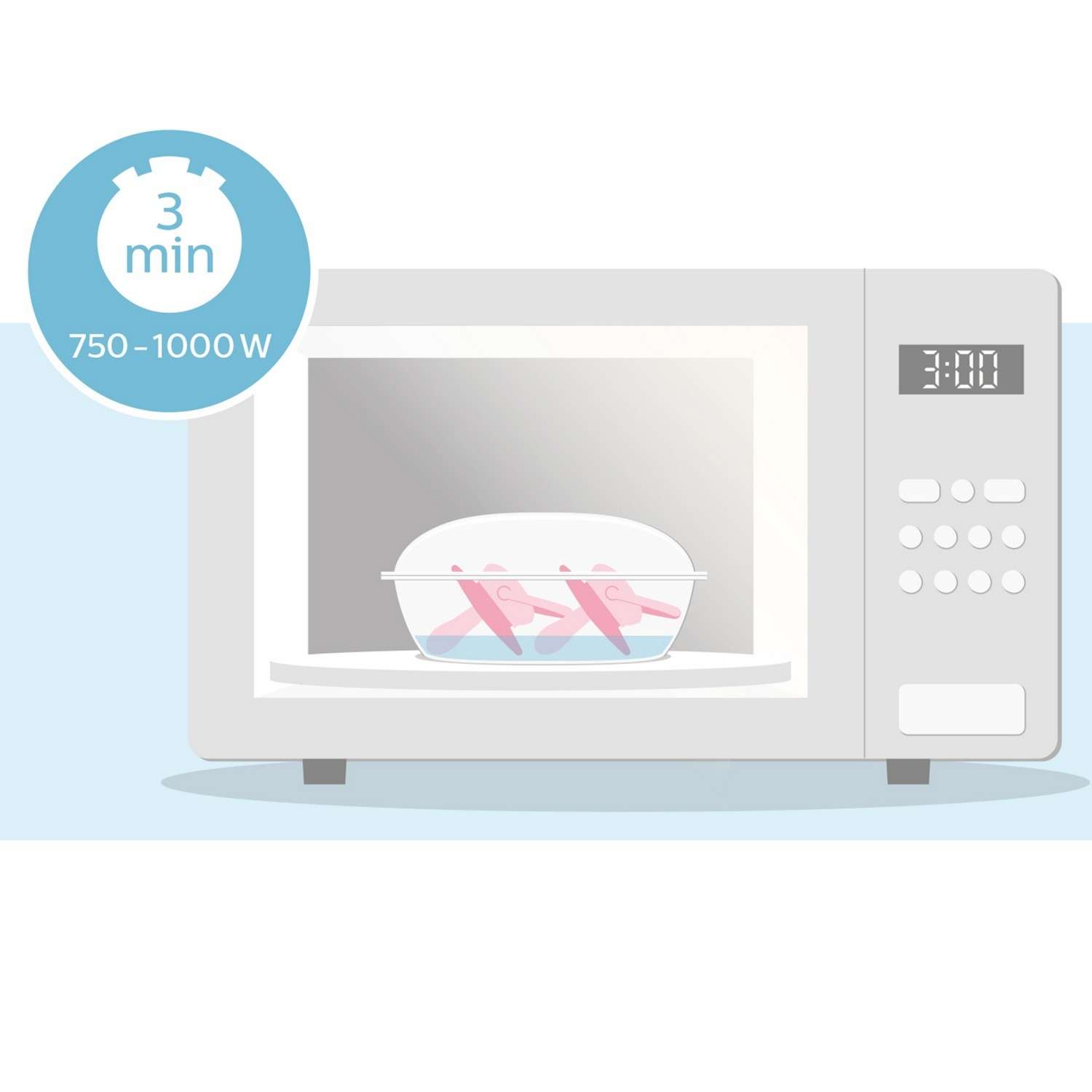 Пустышка Philips Avent ортодонтическая от 0 мес. 2 шт. - фото 5