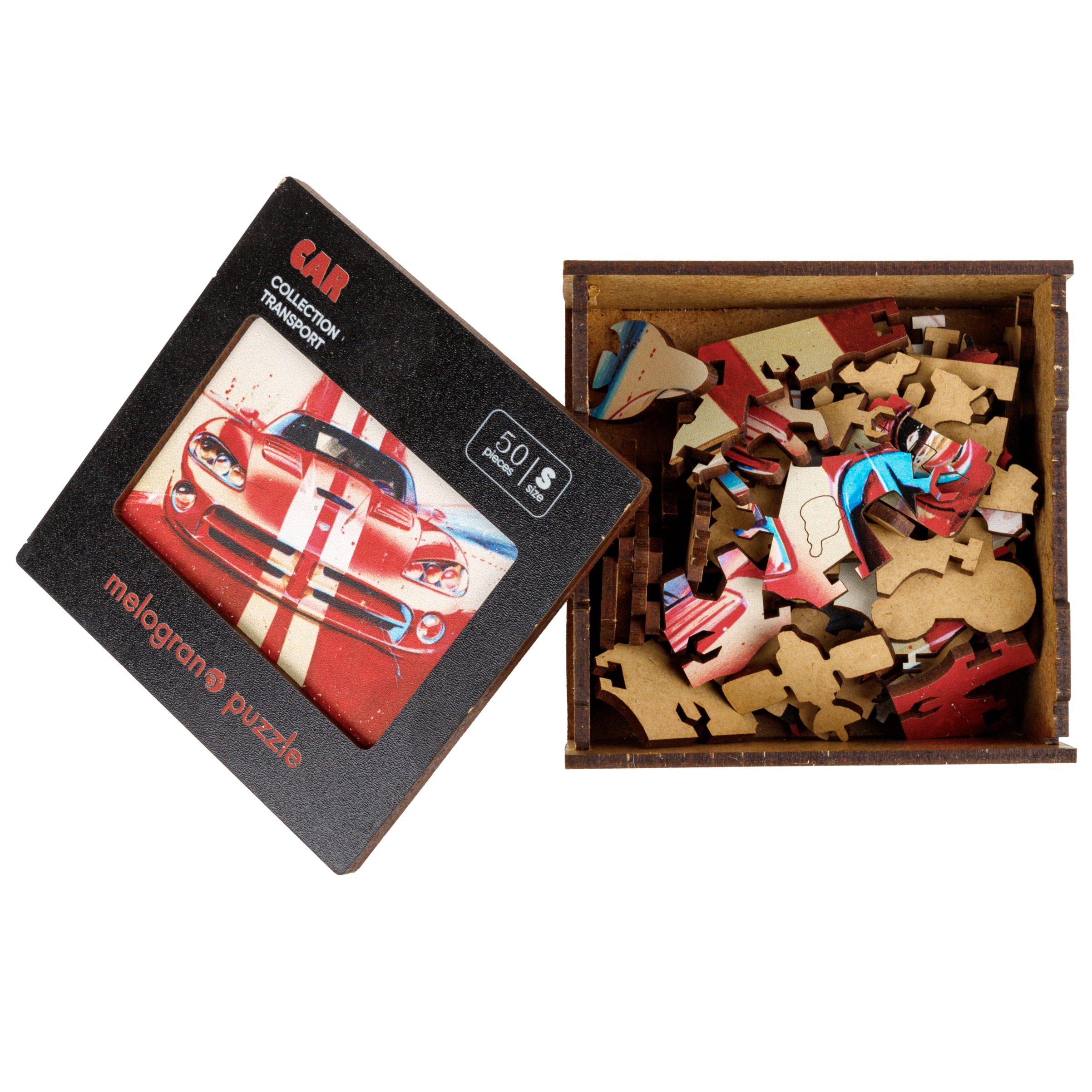 Пазл Melograno puzzle деревянный - фото 3