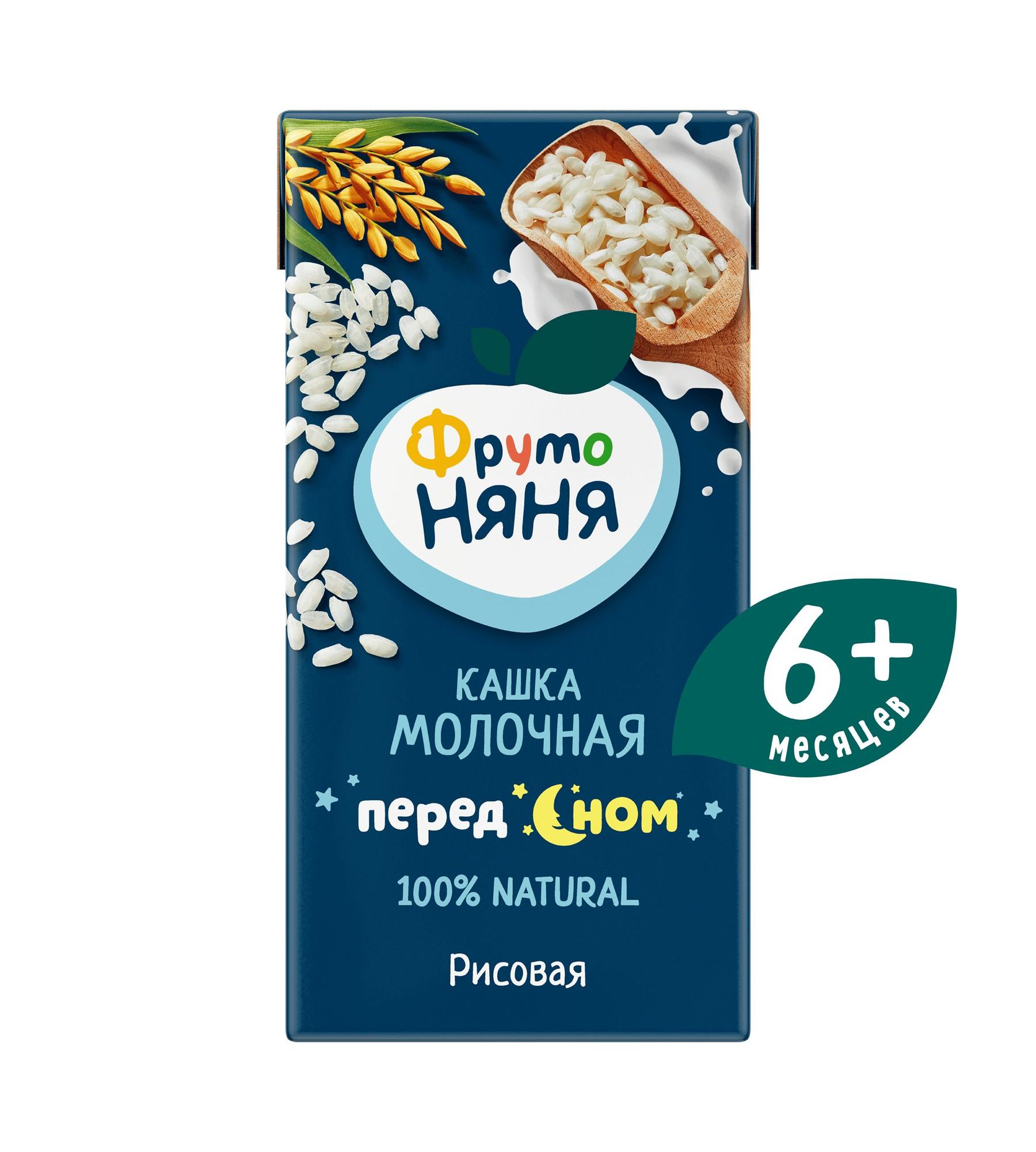 Изображение товара Кашка ФрутоНяня молочно-рисовая 0,2 л для детей с 6 месяцев Изображение товара Кашка ФрутоНяня молочно-рисовая 0,2 л для детей с 6 месяцев