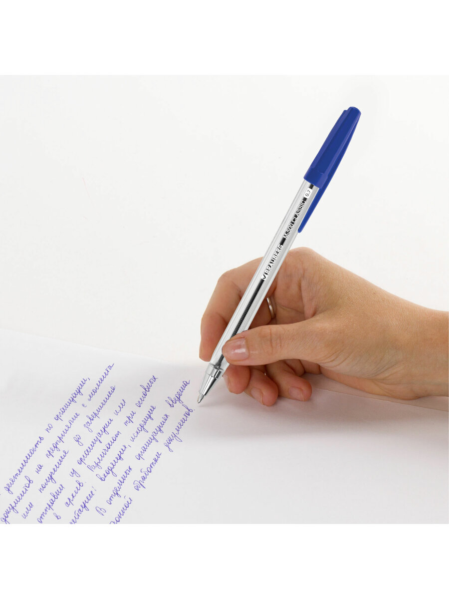 Ручка шариковая Brauberg 50 шт. - фото 13