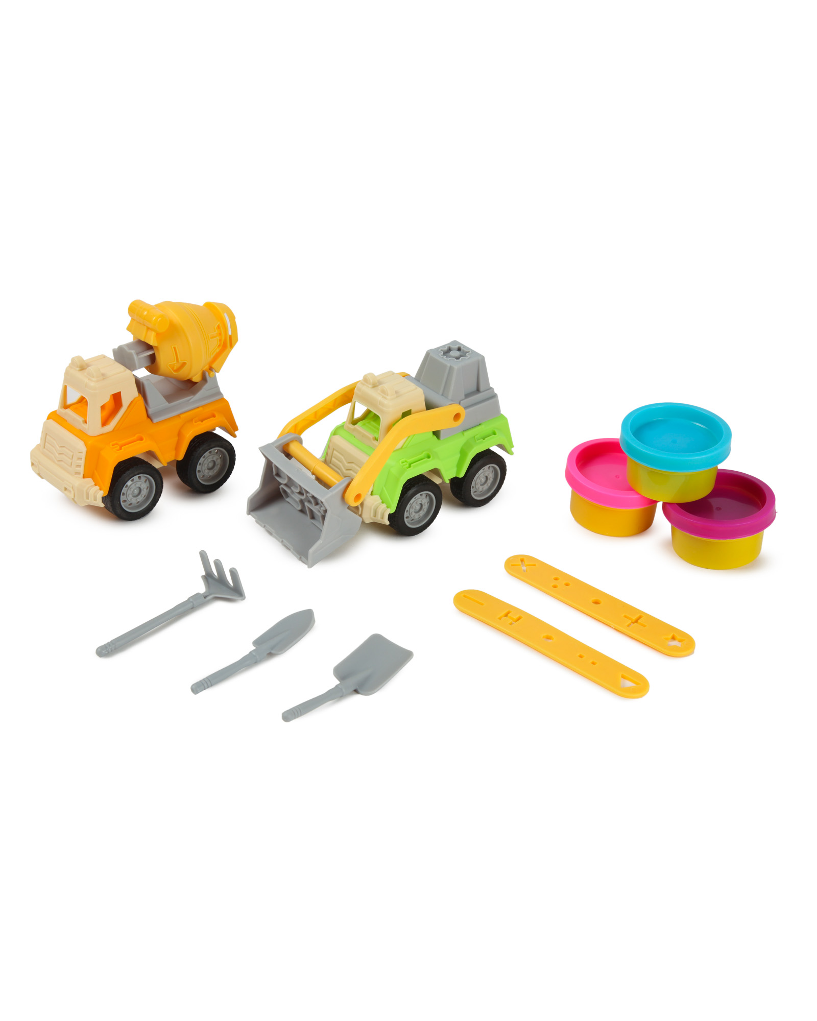 Тесто для лепки Attivio Строительные машинки 3 цв. в ассортименте - фото 2