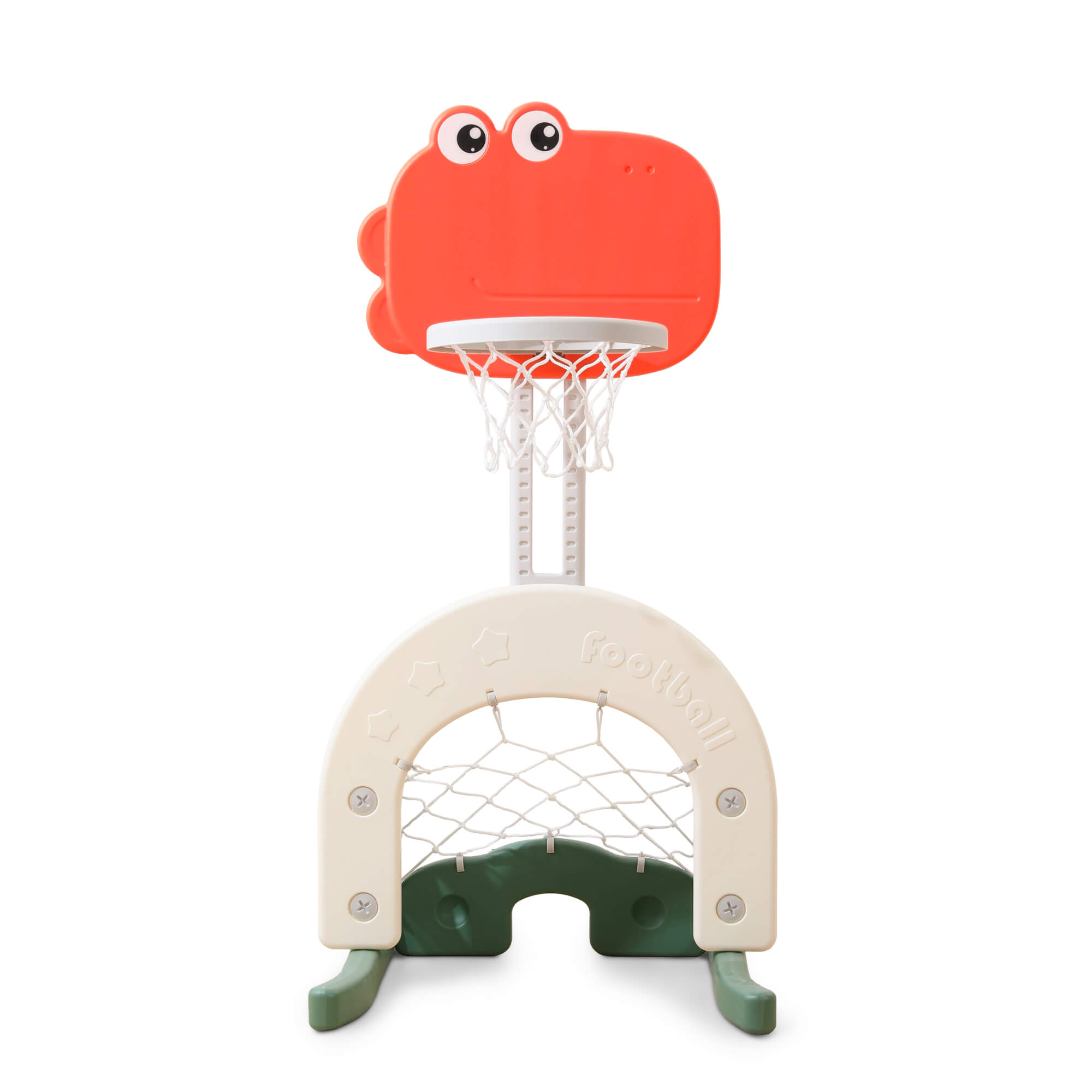 Баскетбольная стойка + ворота UNIX Kids Dino 2в1 для дома и улицы - фото 9