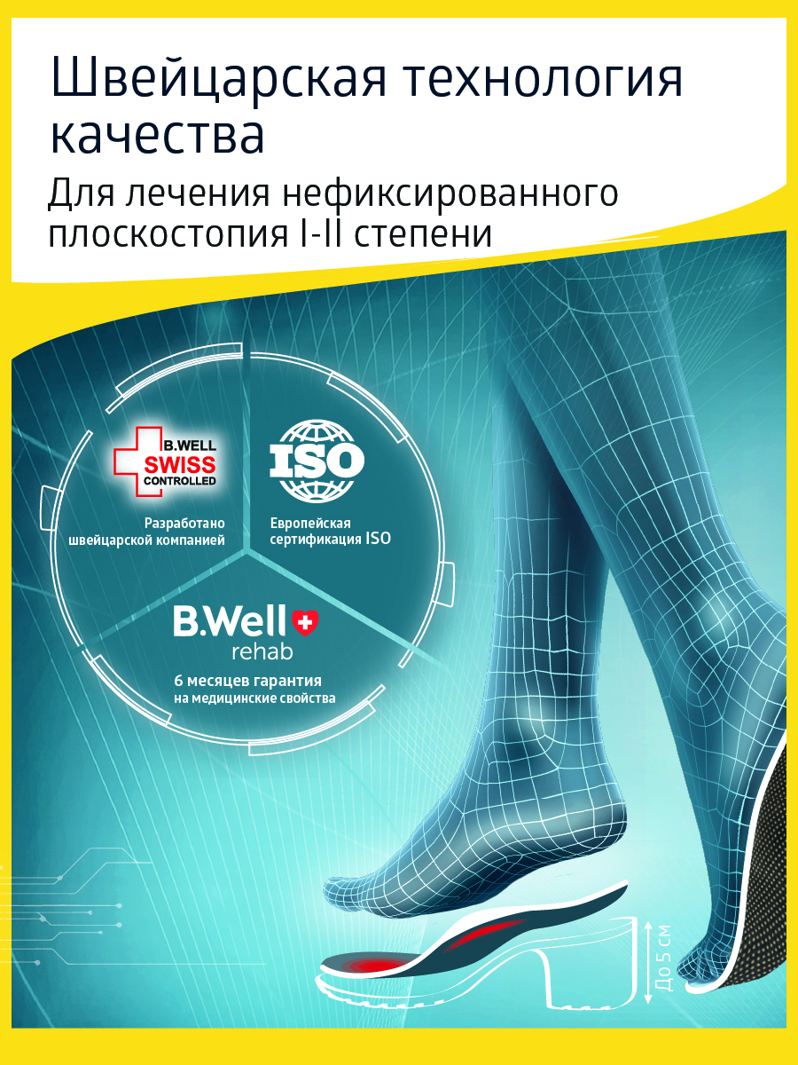 Стельки ортопедические B.Well FW-618 - фото 2