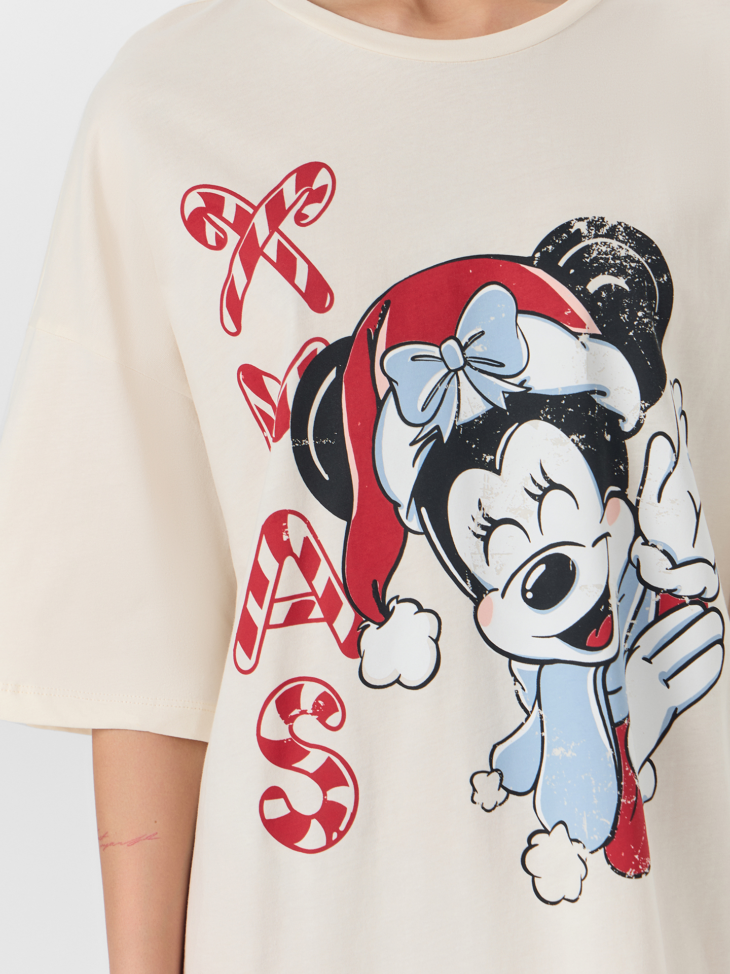 Сорочка ночная Mark Formelle (Марк Формэль) 512079/молочный +печать3 - фото 5