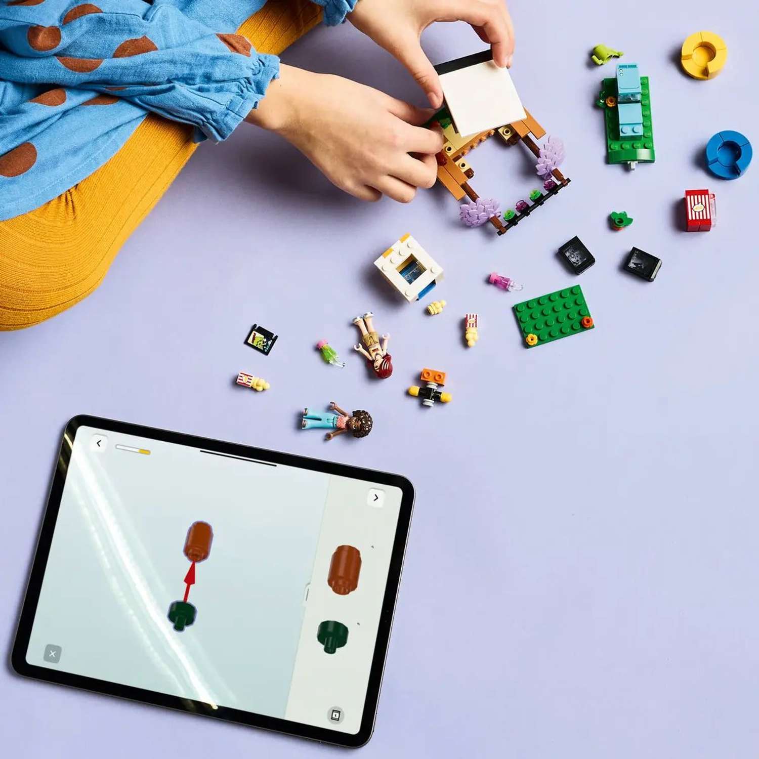 Конструктор LEGO Friends Дружеский вечер фильмов блочный - фото 10