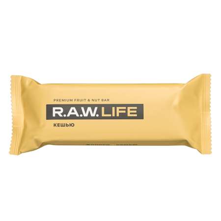 Батончик R.A.W.LIFE орехово-фруктовый кешью 47г