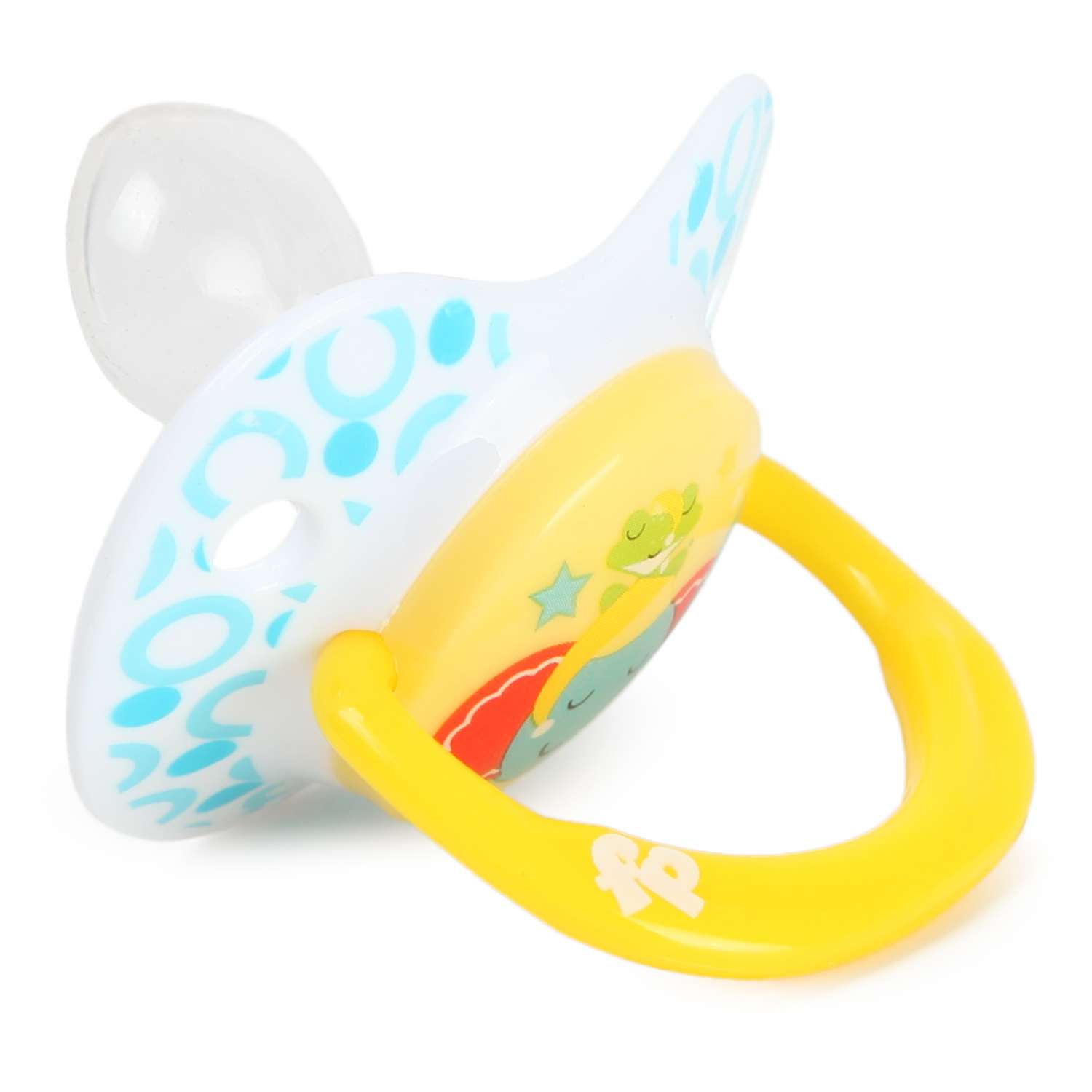 Пустышка BabyGo силикон ортодонтическая от 0 мес. 1 шт. - фото 4