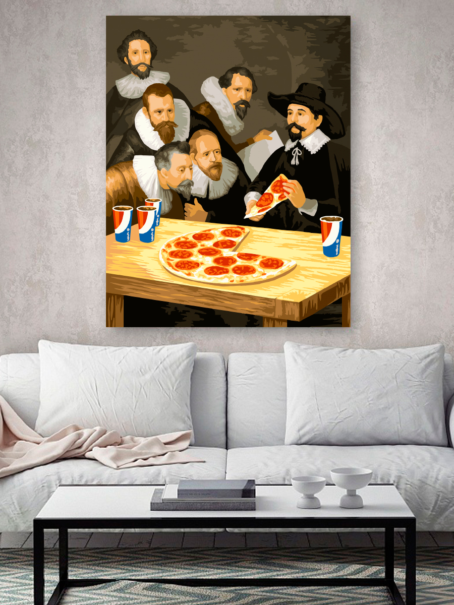 Картина по номерам Hobby Paint Пицца пати в ассортименте - фото 3