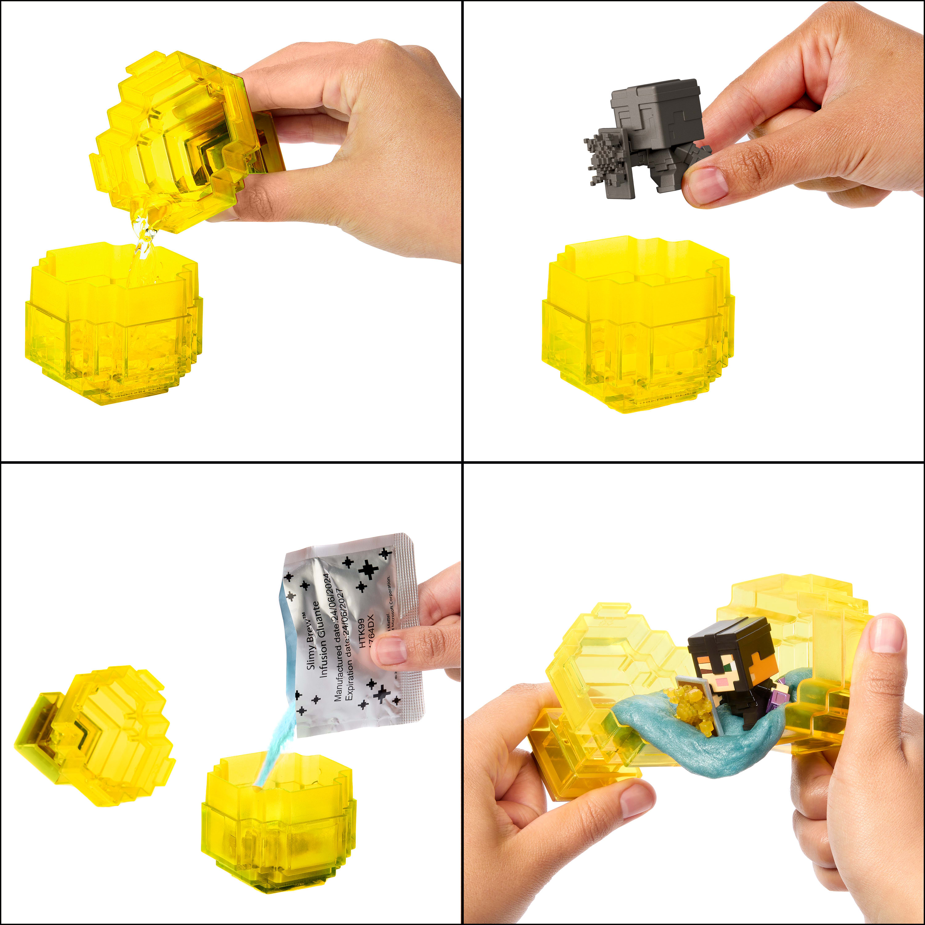 Игровой набор Minecraft Жёлтый - фото 3