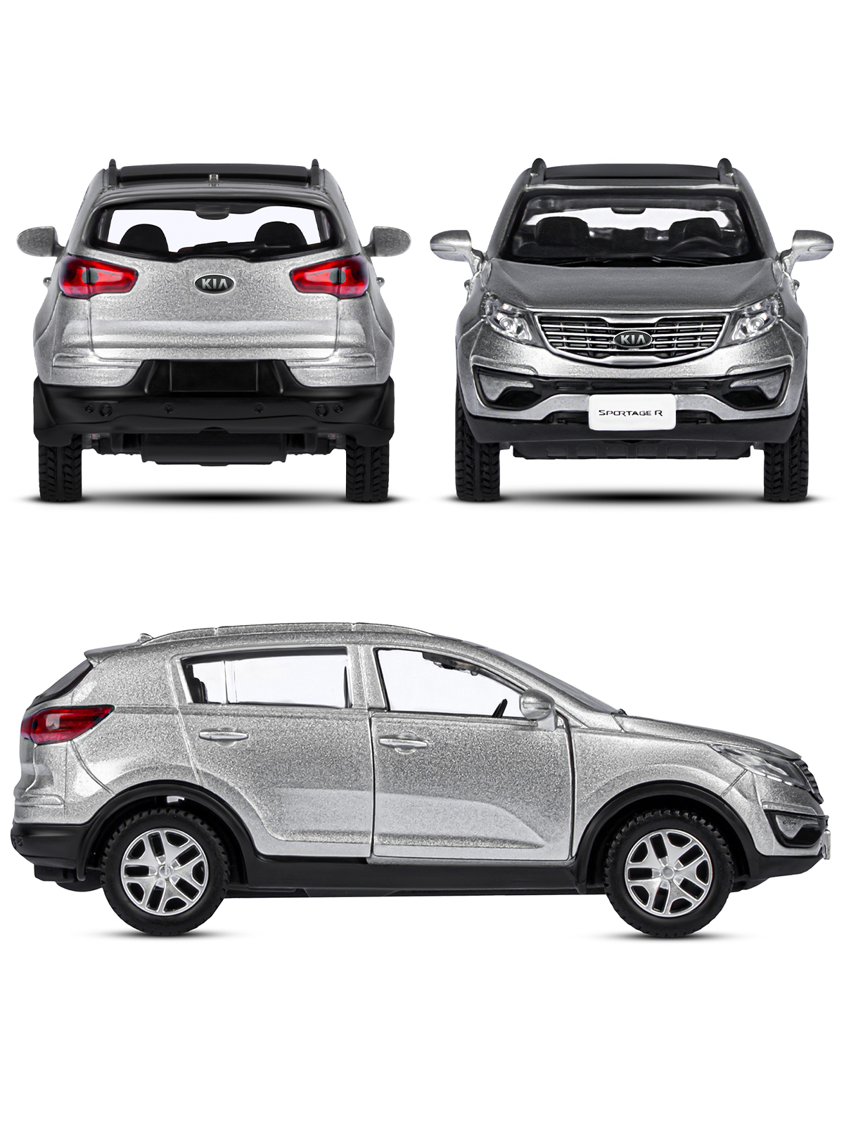 Внедорожник АВТОпанорама KIA Sportage R 1:39 JB1251435 - фото 8