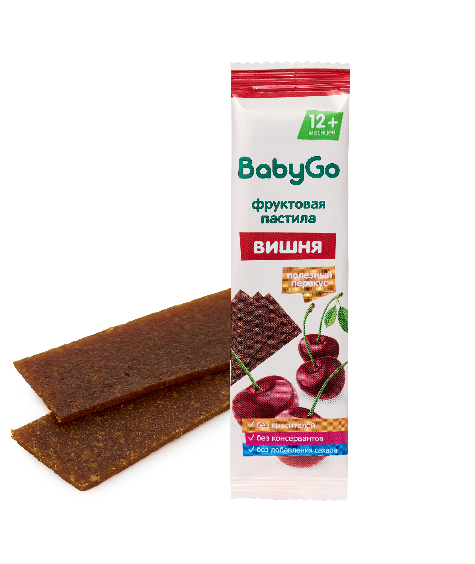 Фруктовые кусочки BabyGo Вишня с 12 мес 15 г - фото 5