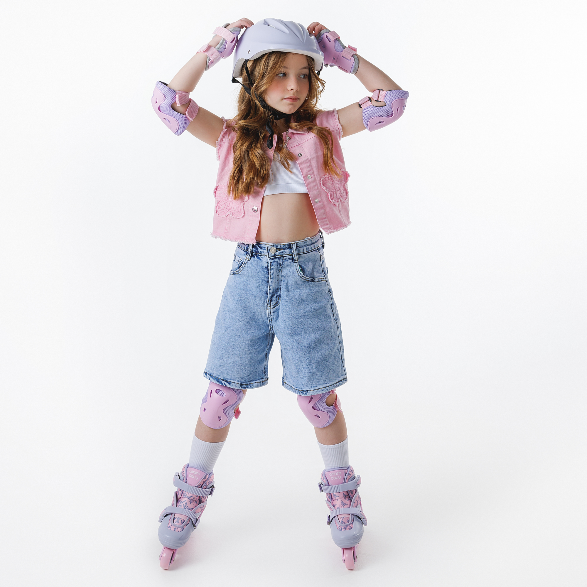 Роликовые коньки Amarobaby 25-28 - фото 20