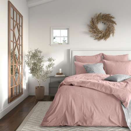 Пододеяльник LOVEME Desert Rose 1.5СП 148х215 см меланж 100% хлопок