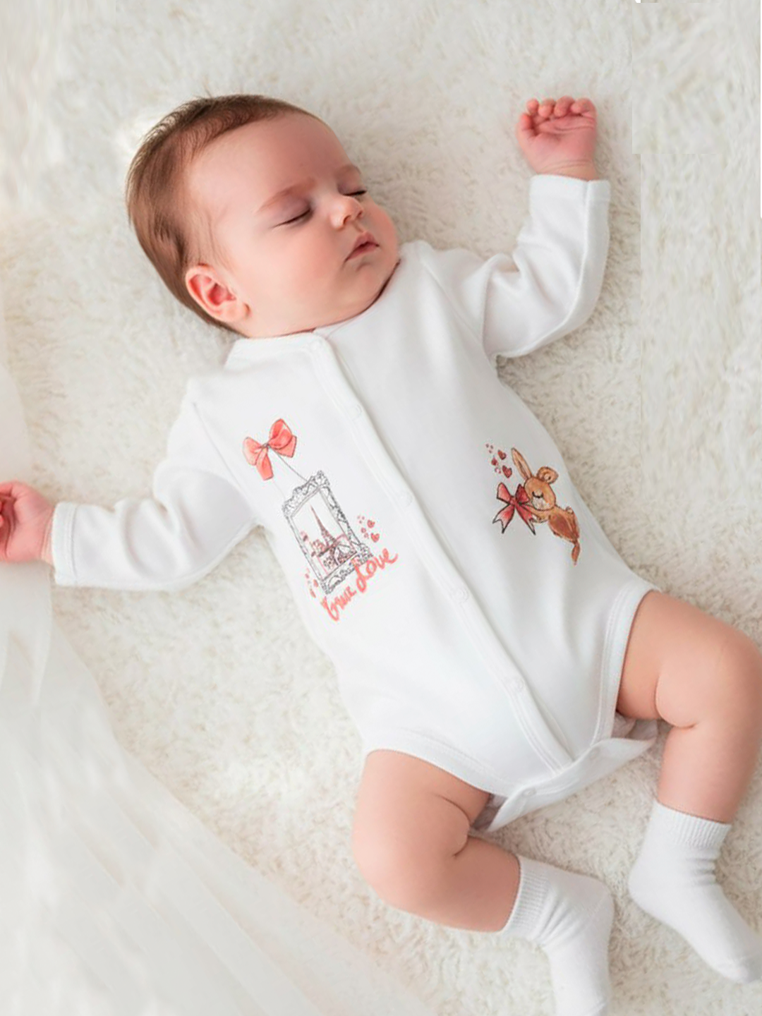 Боди 2 шт Совенок Дона МК2-703-1/65 - фото 3