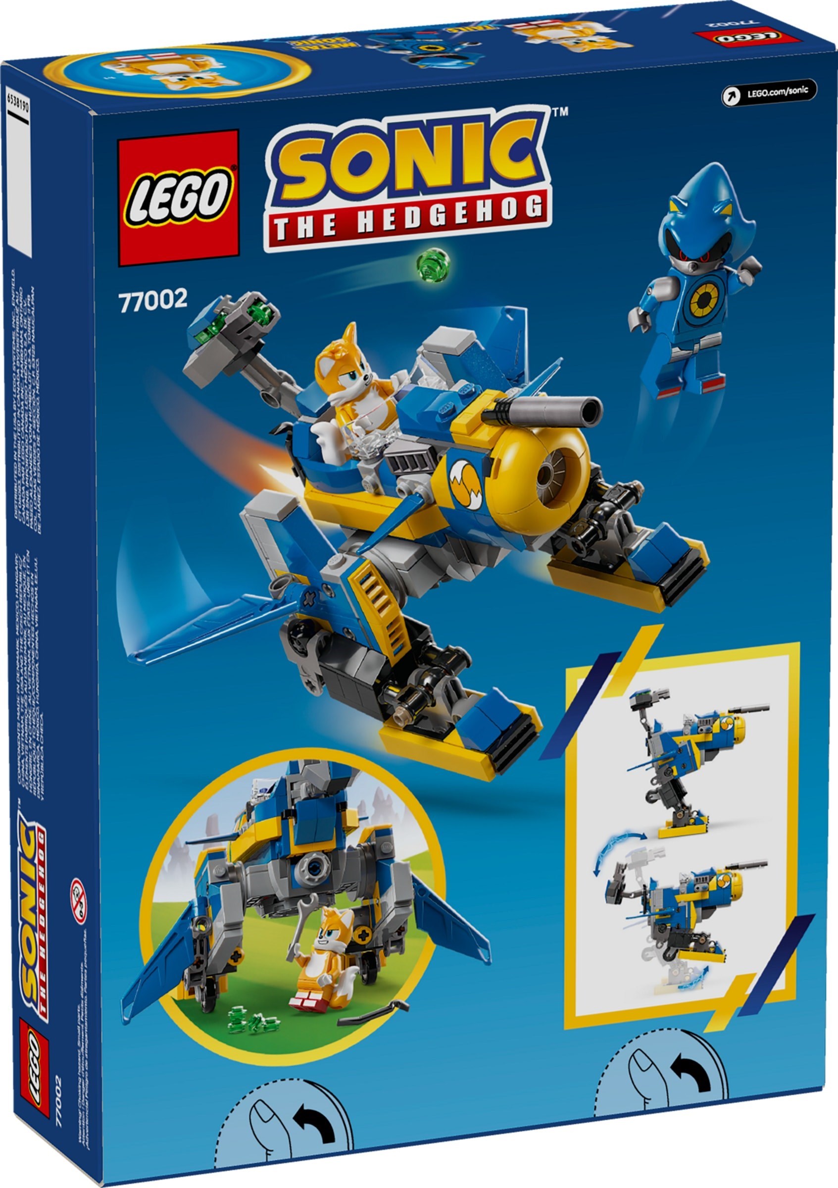 Конструктор LEGO Sonic the Hedgehog 77002 290 дет. - фото 1