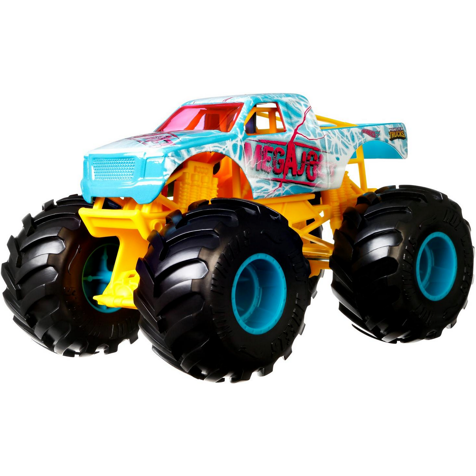 Автомобиль Hot Wheels Monster Tracks 1:24 FYJ83 - фото 1