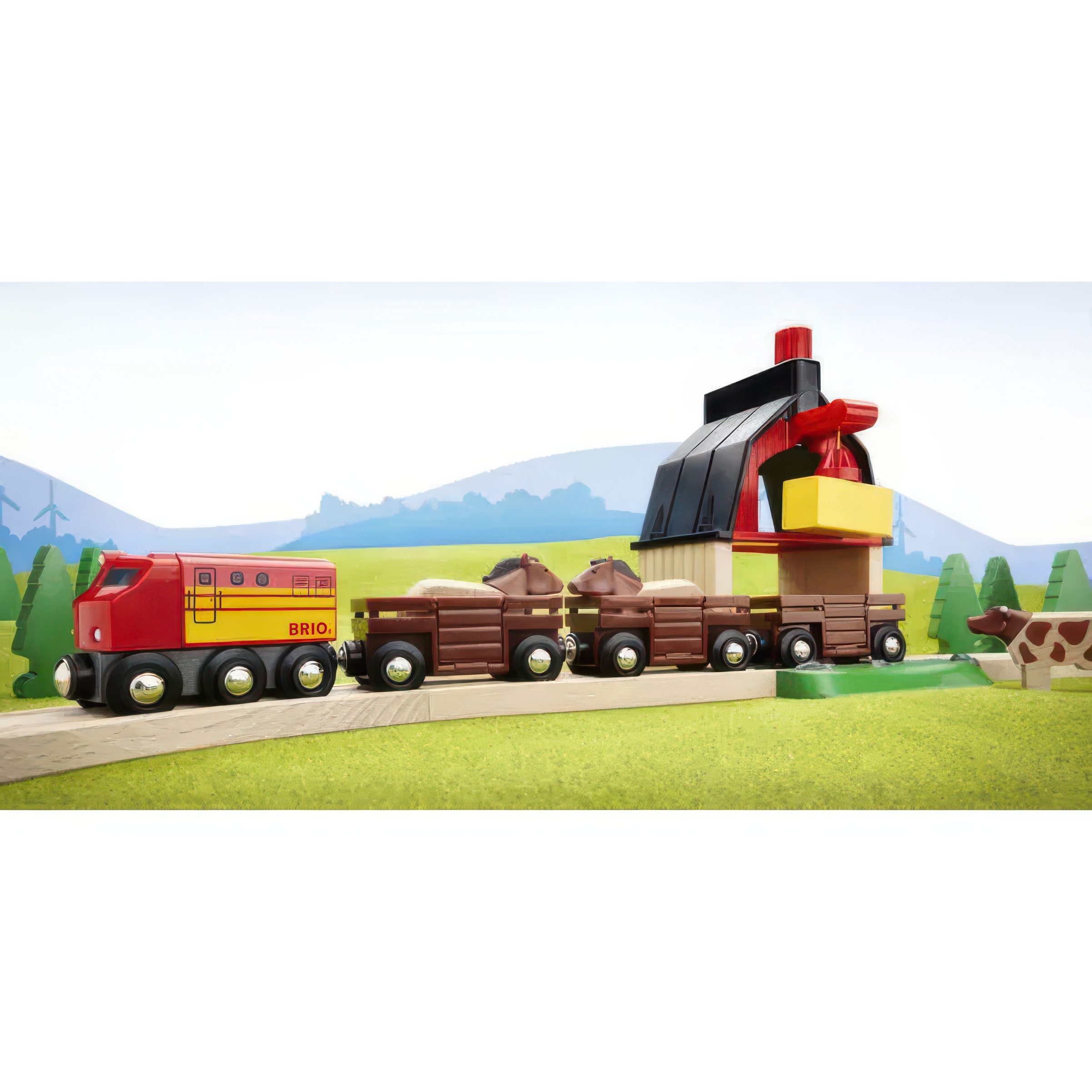 Набор железнодорожный Brio 55.5 см 33719 - фото 9