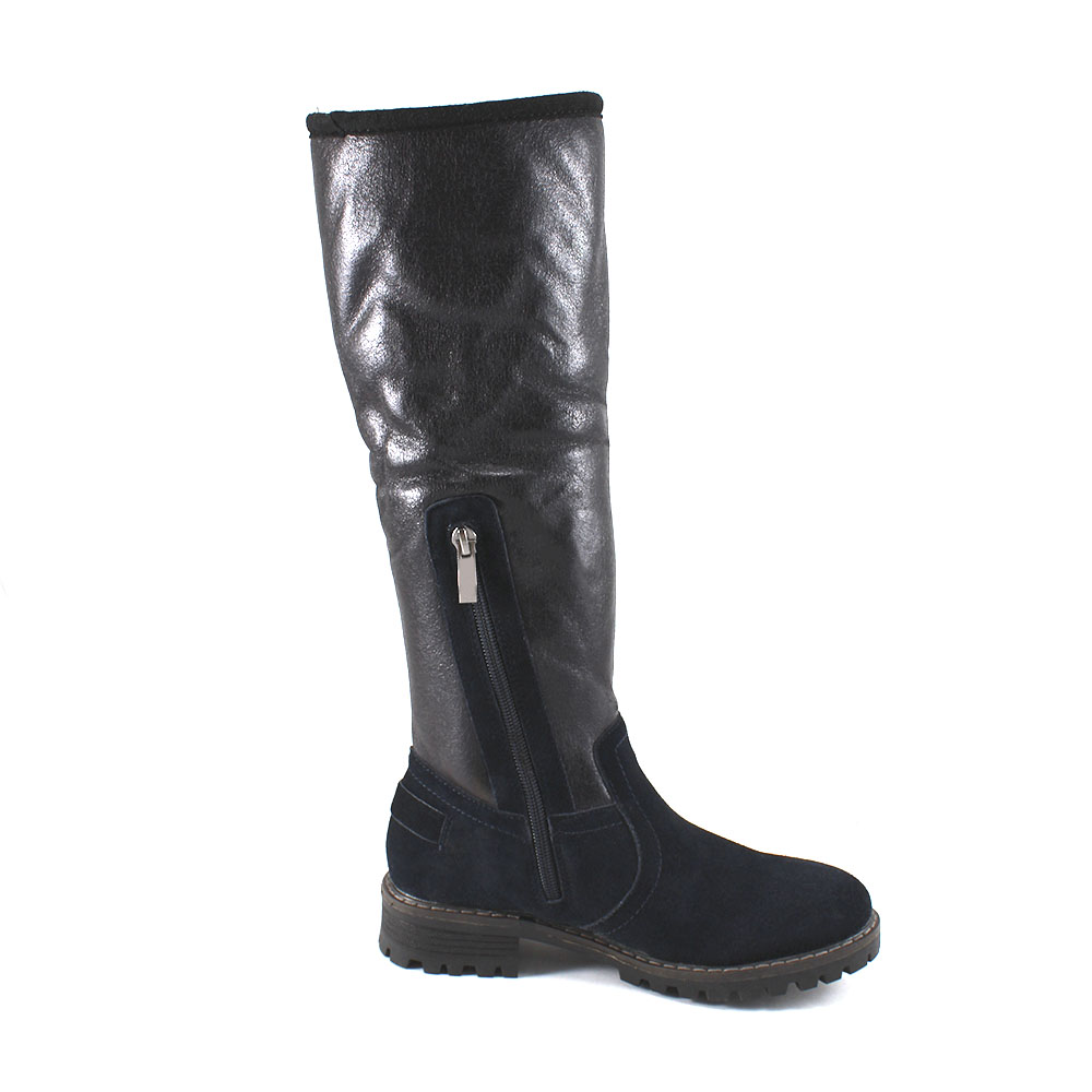 Сапоги Europen 958537/03-03-СВ EUROPEN Сапоги для девочки,темно-синий - фото 2