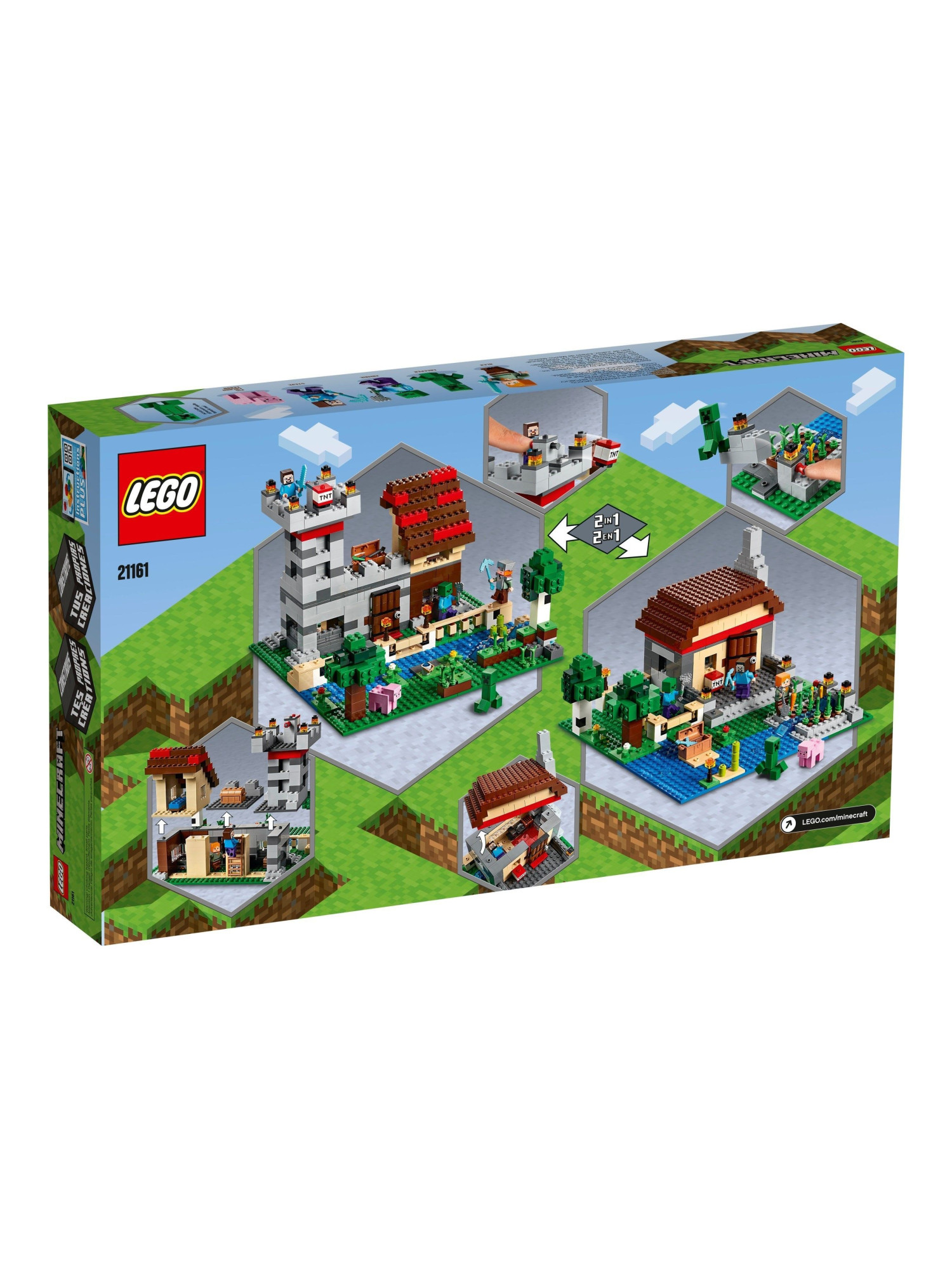 Конструктор LEGO Minecraft Набор для творчества 3.0 564 дет. - фото 6